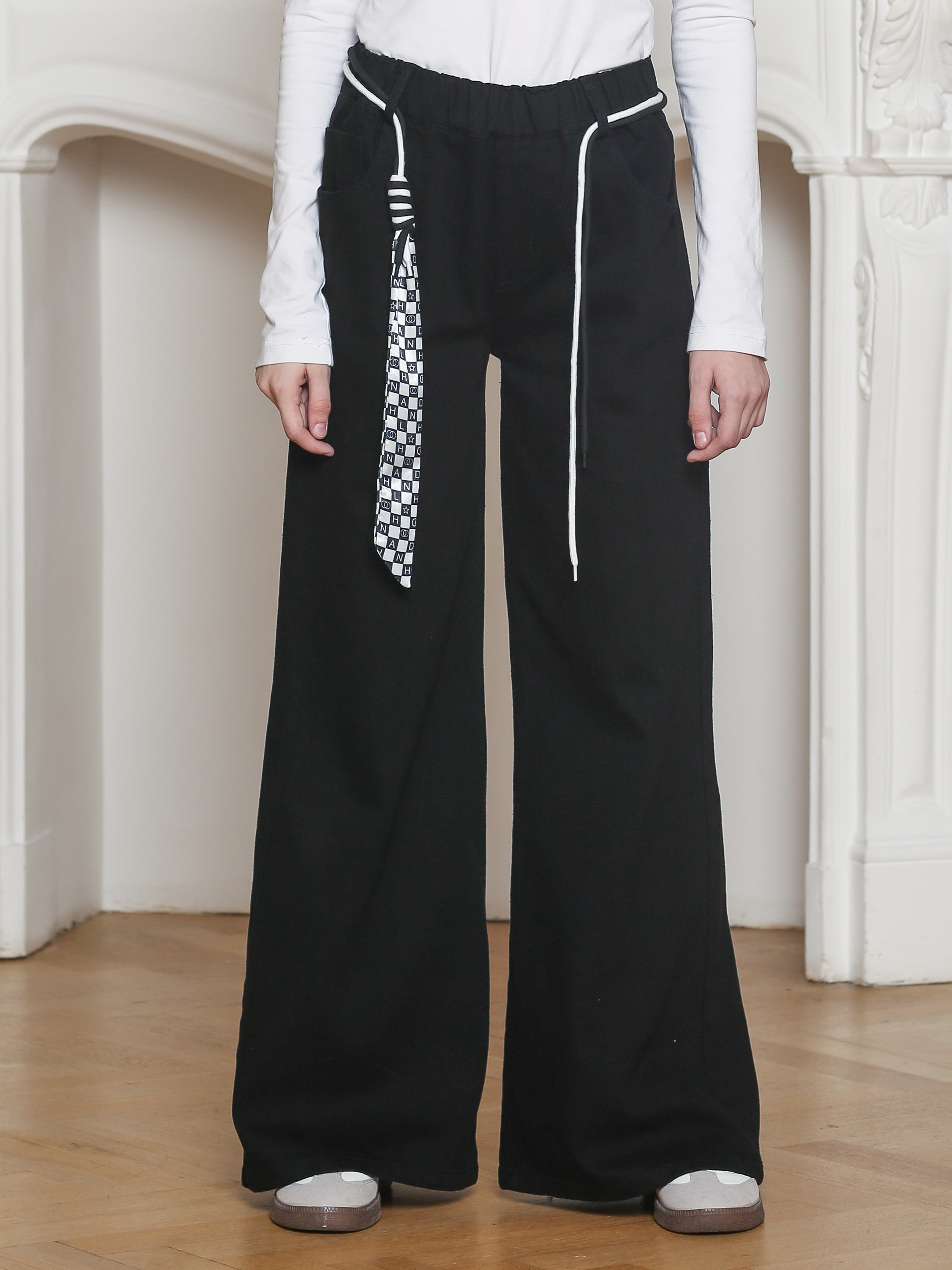 Джинсы-палаццо СИНИЙ МИР R35-IL - фото 6