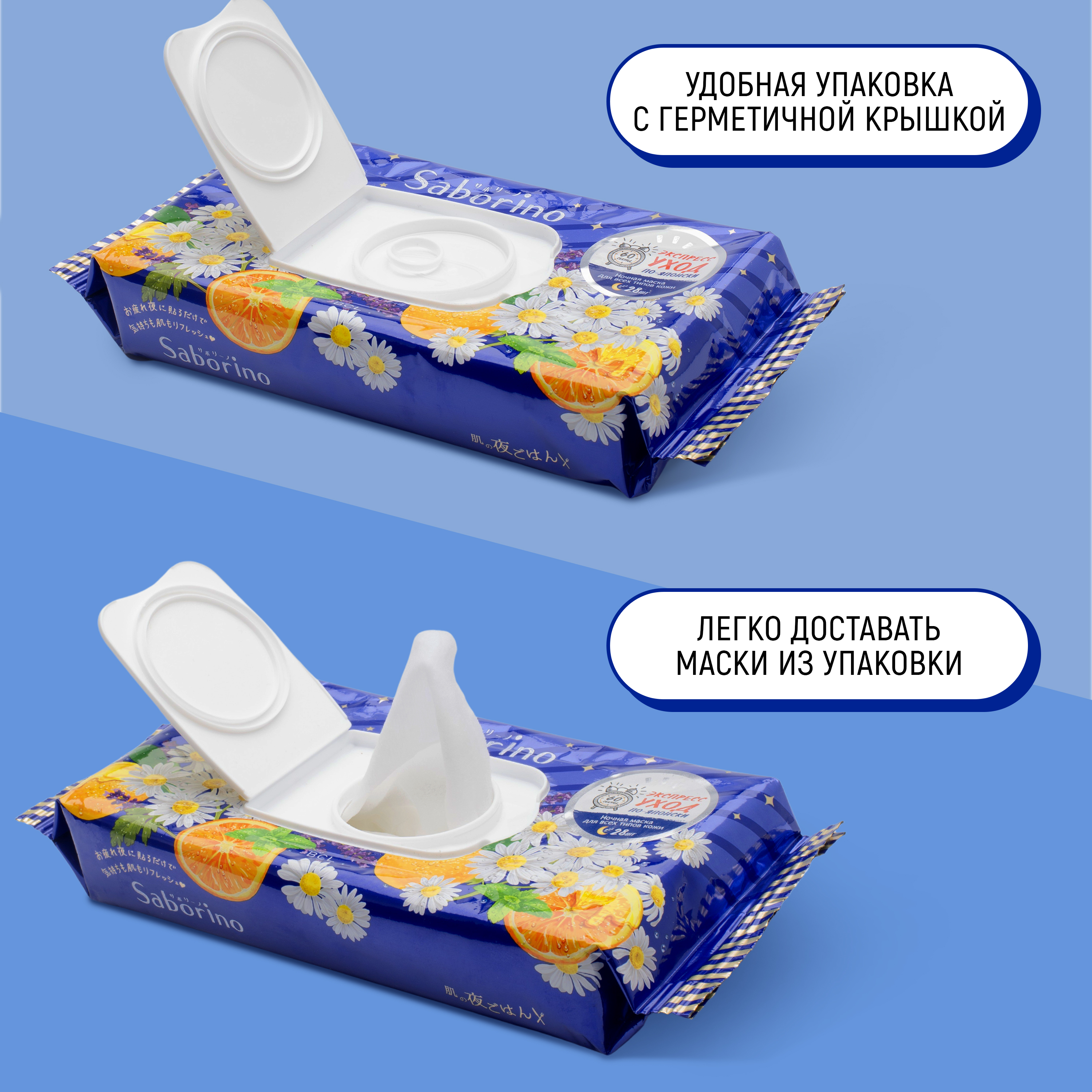 Маска тканевая SABORINO 269 мл 28 шт. - фото 9
