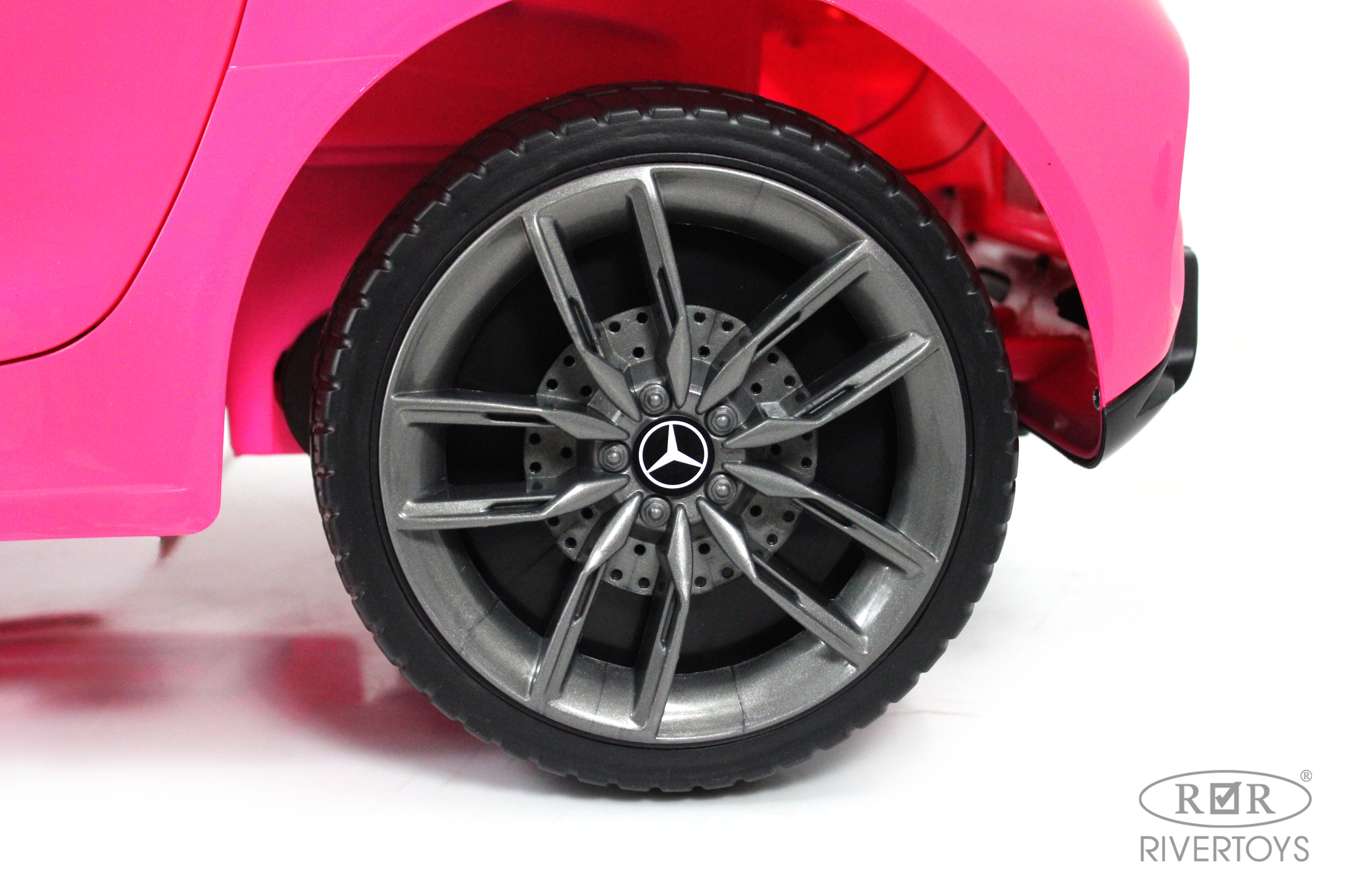 Электромобиль RIVERTOYS Mercedes X777XX-AMG-PINK-GLANEC С пультом ДУ - фото 14