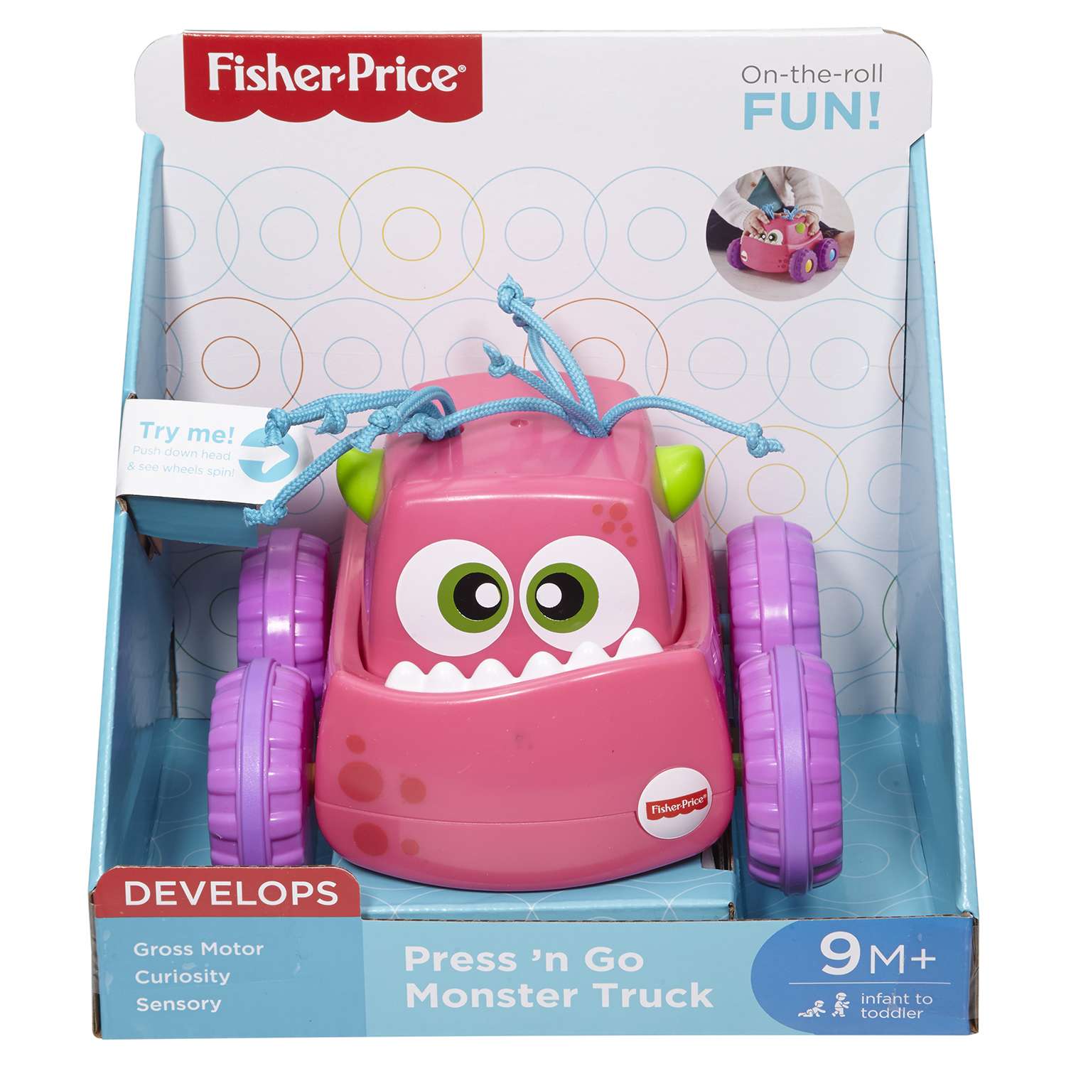 Автомобиль Fisher Price Monster - фото 2