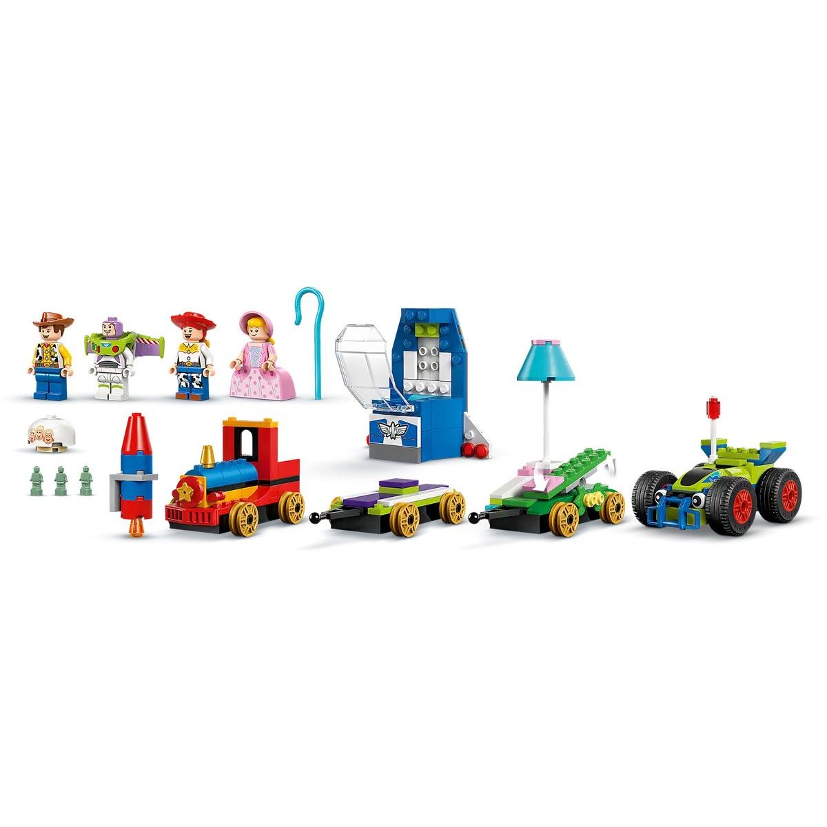 Конструктор LEGO Disney Праздничный поезд и машинка 206 дет. - фото 5