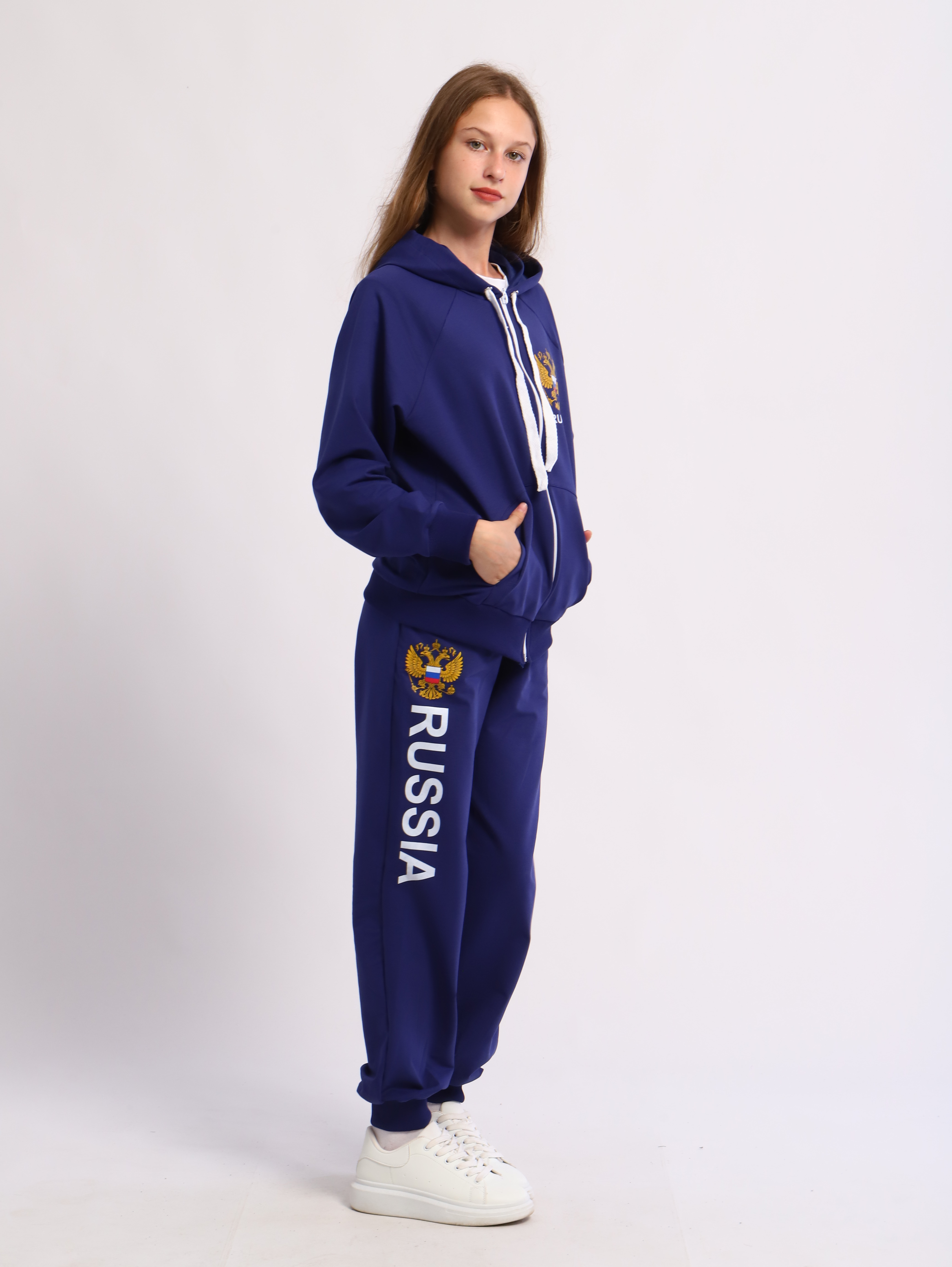 Костюм ЛАДОШКИ Костюм Марафон василек - фото 7