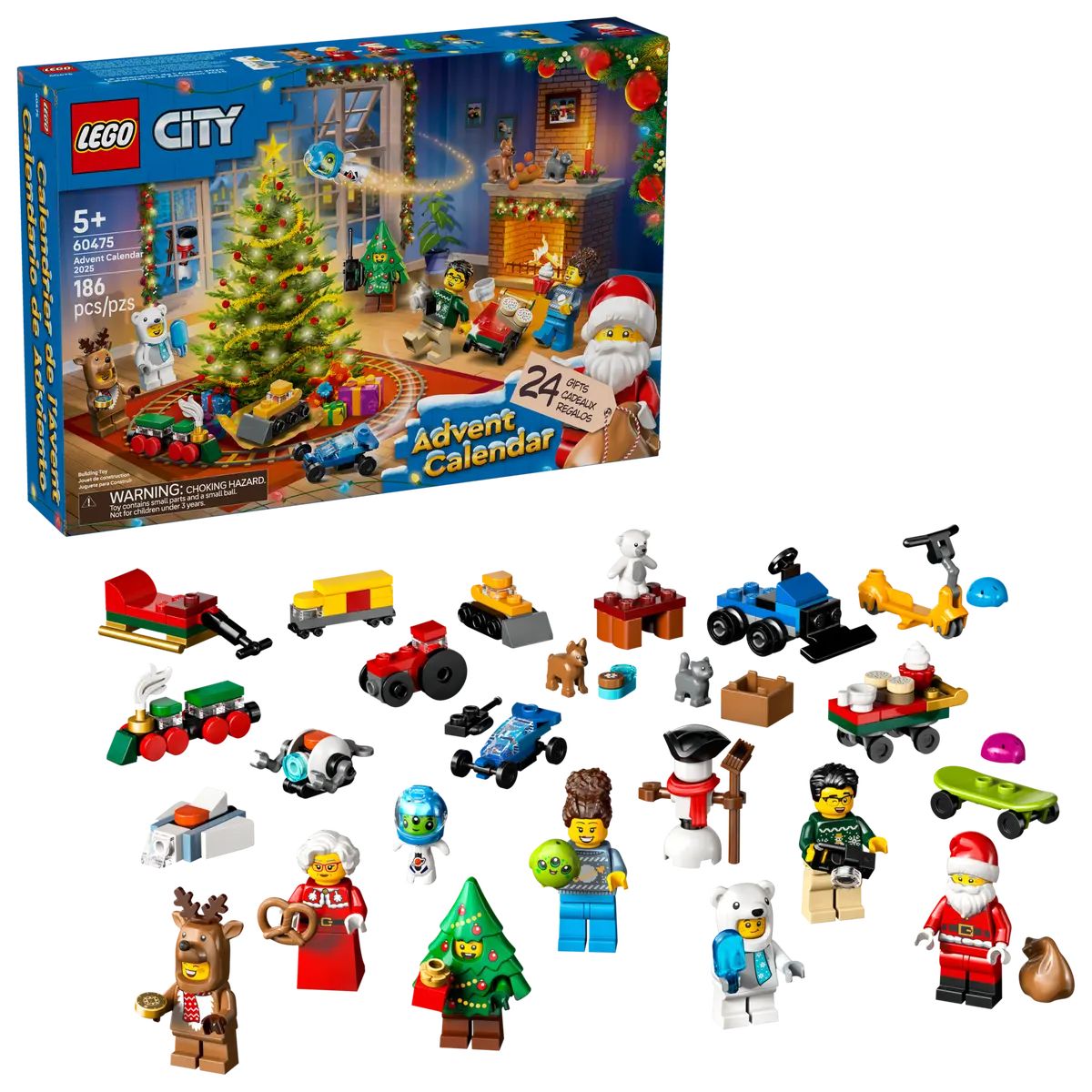 Конструктор LEGO City Городской Адвент-календарь 186 дет. - фото 1