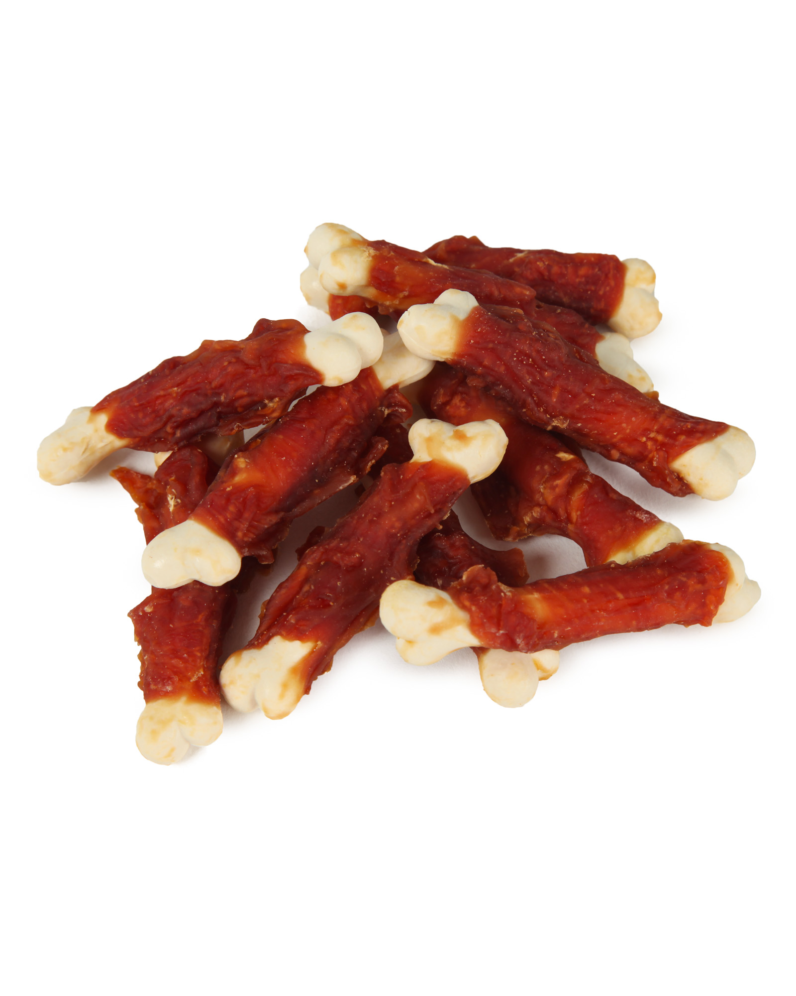 Лакомство для собак LIGHT BITES 90г кальциевые косточки с уткой - фото 2