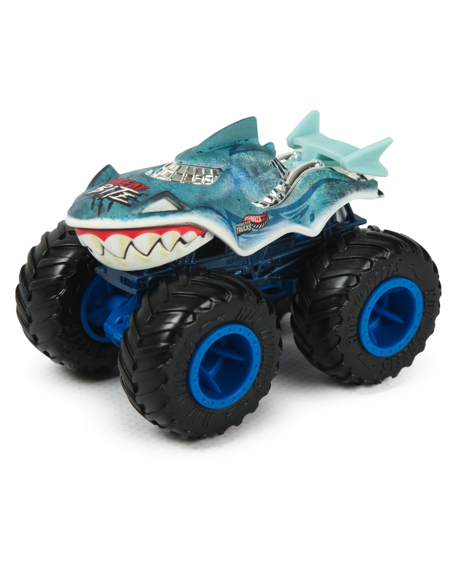 Монстр-трак Hot Wheels Акулы против Динозавров 1:64 JGD68 - фото 5