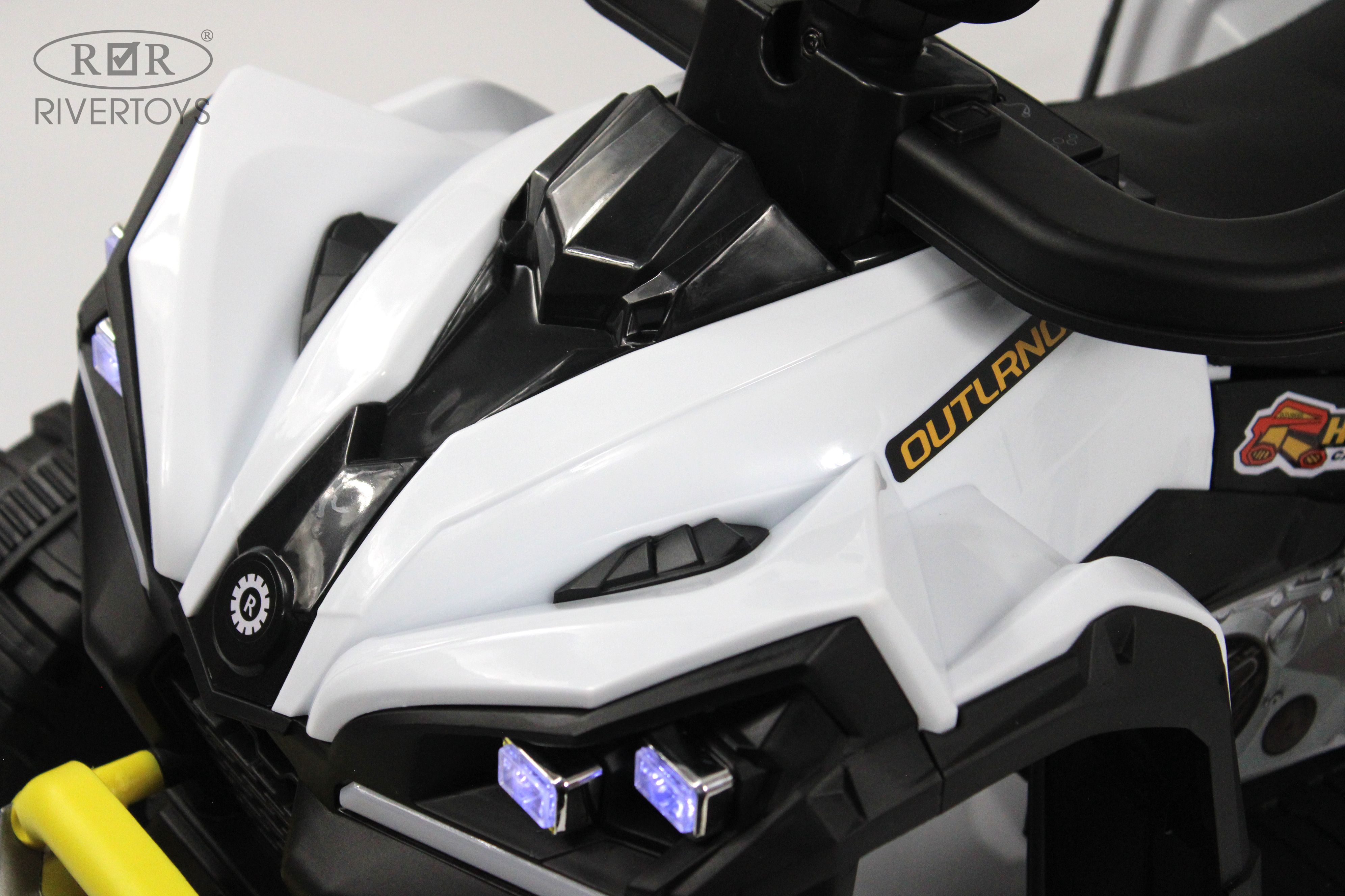 Электромобиль RIVERTOYS F003FF White - фото 7