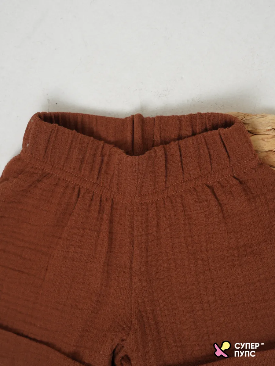 Костюм Супер Пупс кост/мус/рубшорты/шоколад - фото 17