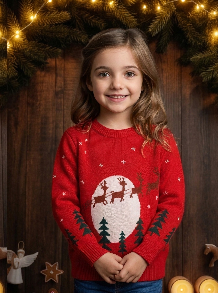 Свитер Artcher kids Свитер003Олени - фото 4