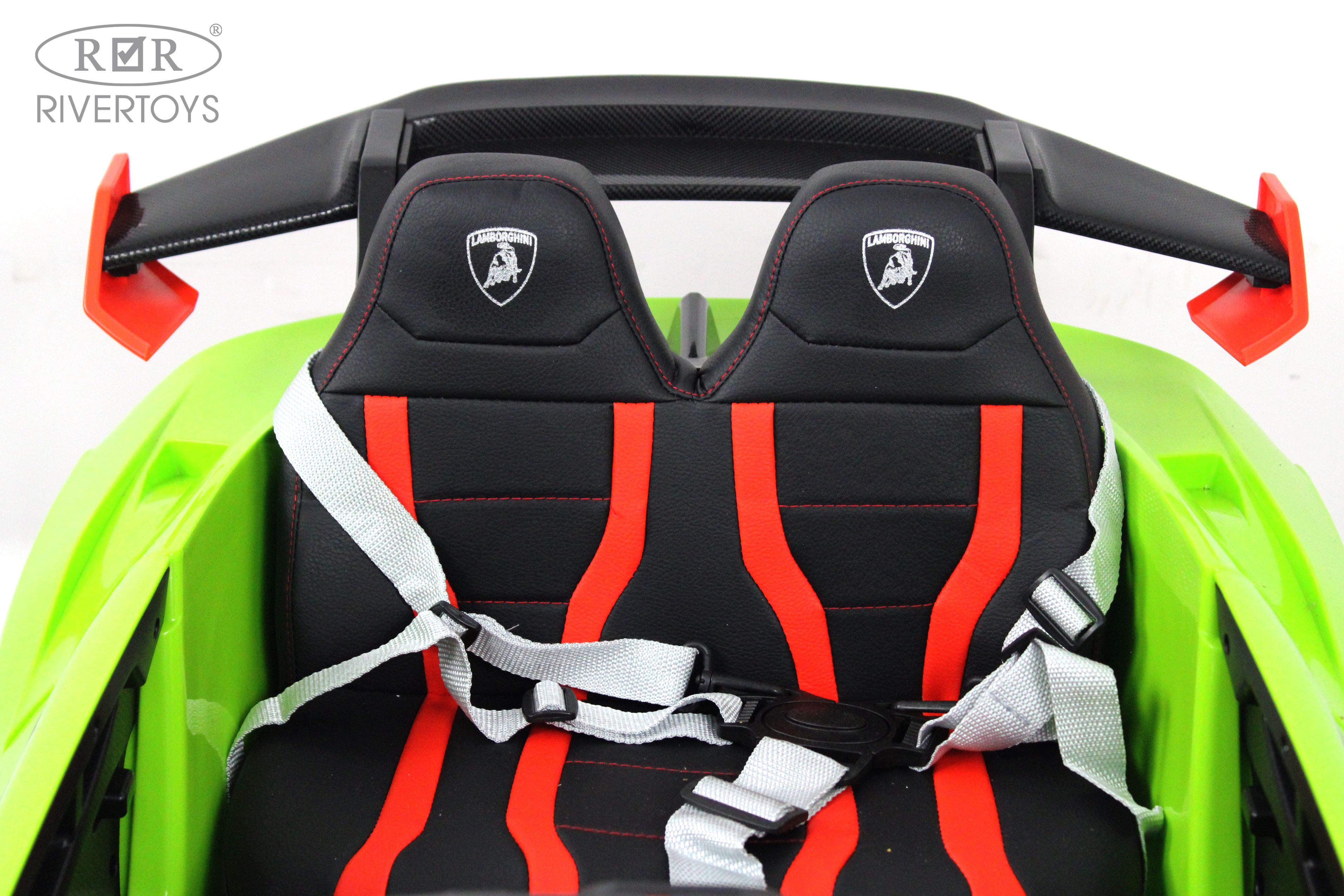 Электромобиль RIVERTOYS Lamborghini E888EE-GREEN С пультом ДУ - фото 19