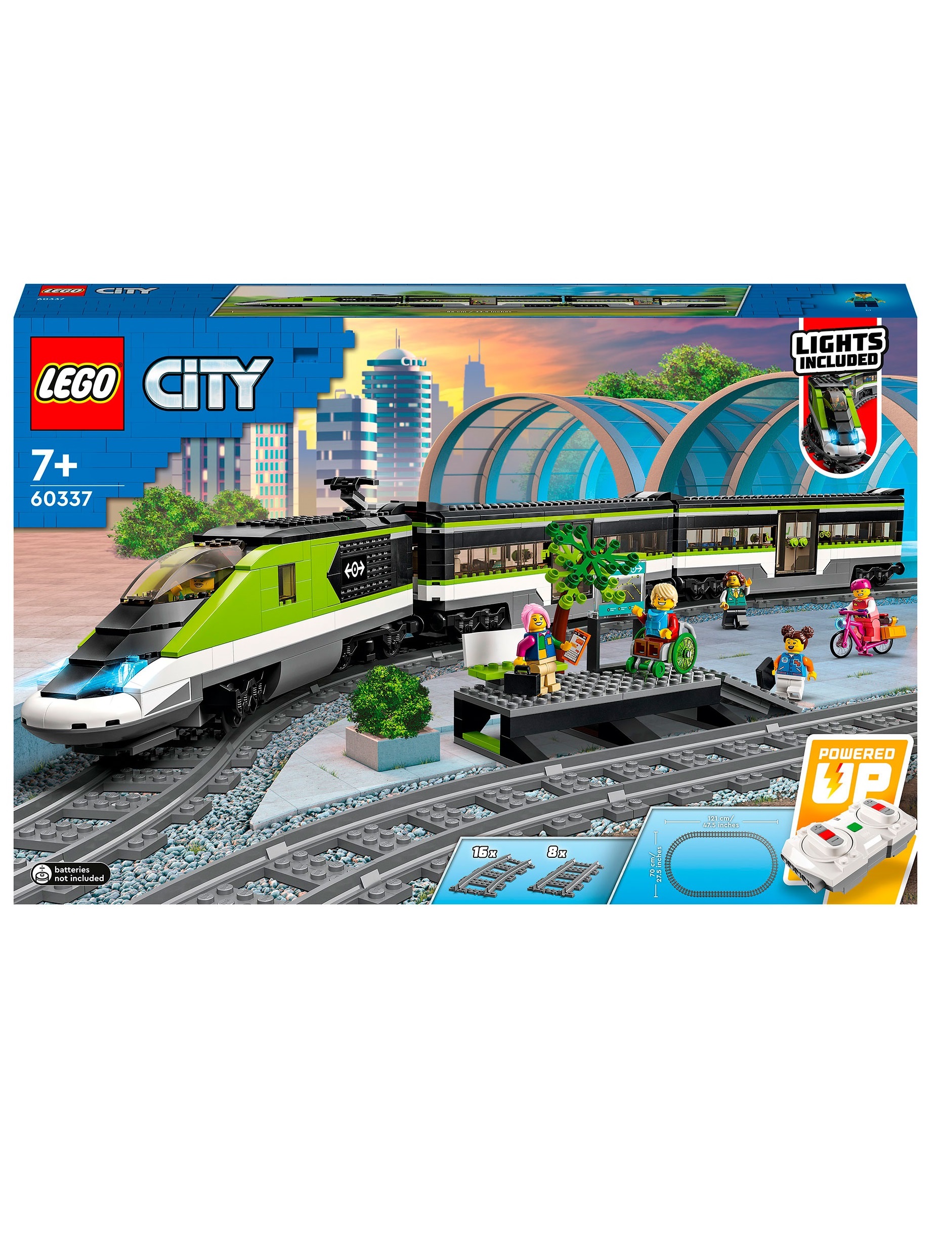 Конструктор LEGO City Пассажирский поезд экспресс 764 дет. - фото 4