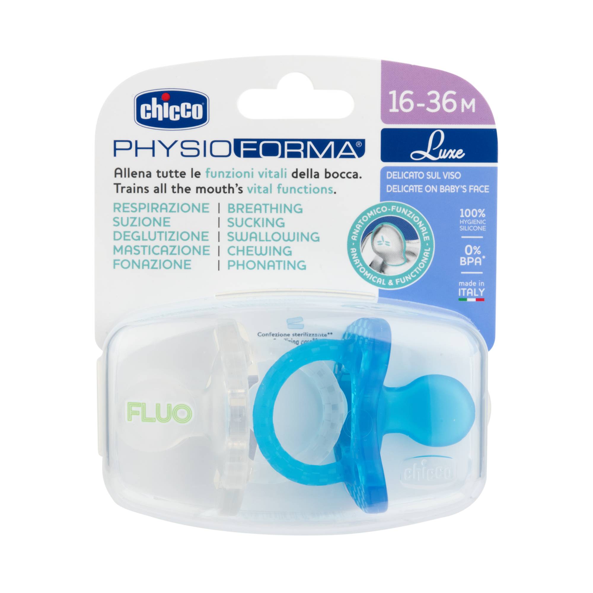 Пустышка Chicco силикон анатомическая от 18 мес. 2 шт. - фото 11