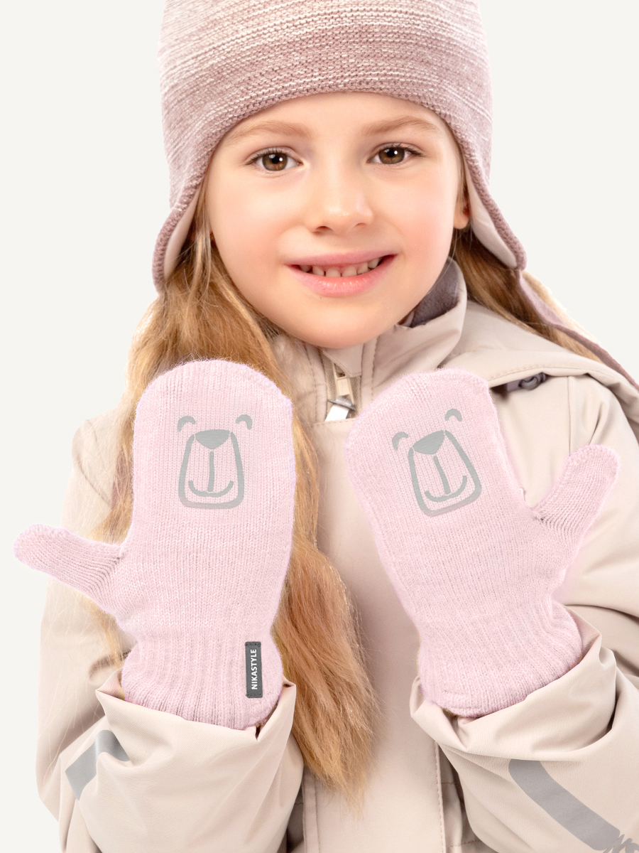 Варежки NIKASTYLE 14м22226 сакура - фото 1