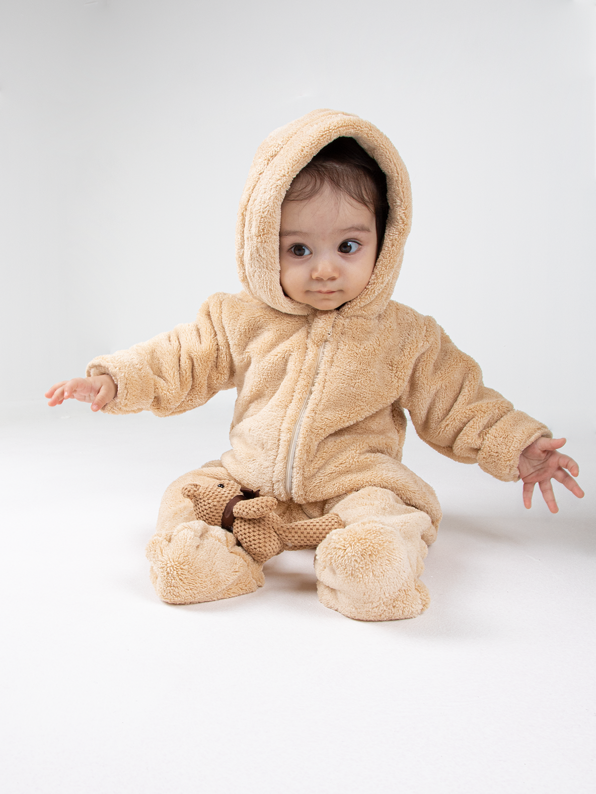 Комбинезон Осьминожка 620-155/бежевый - фото 7