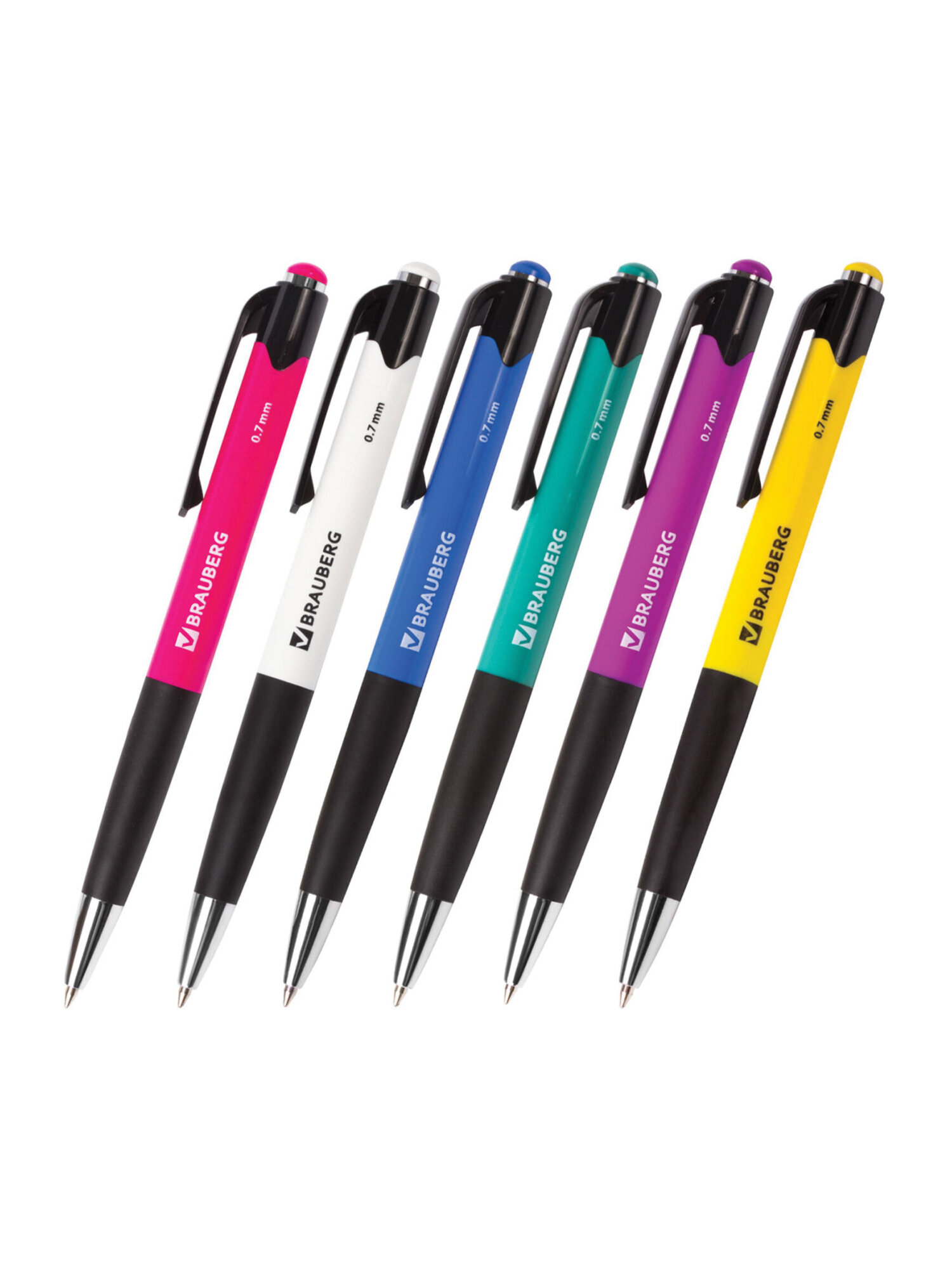 Ручка шариковая Brauberg 12 шт. - фото 6