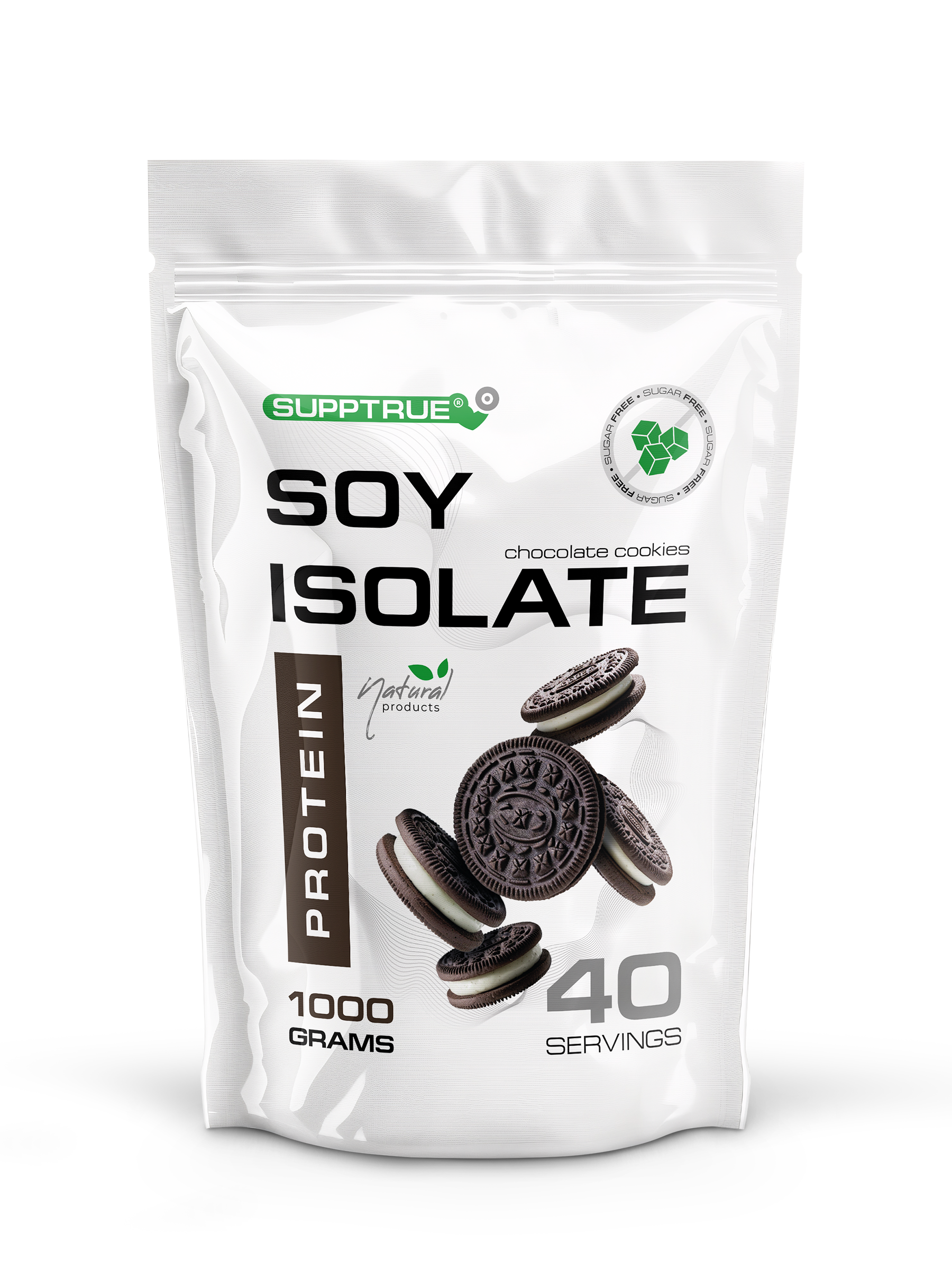 Протеин 1 кг. SUPPTRUE soy isolate - фото 1