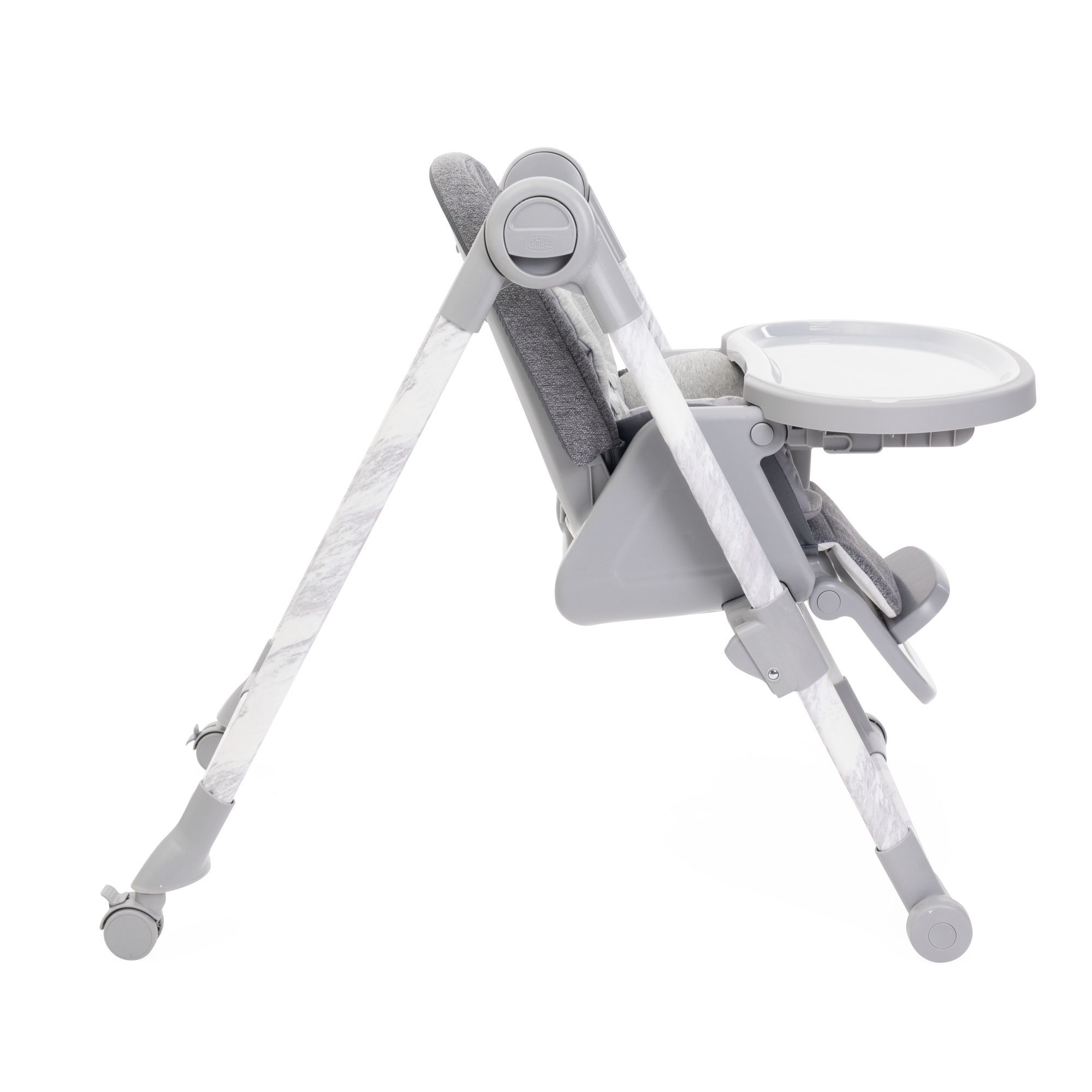 Стульчик для кормления Chicco серый - фото 22