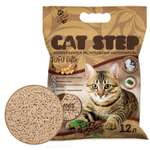 Изображение товара Наполнитель Cat Step 12 л комкующийся, растительный