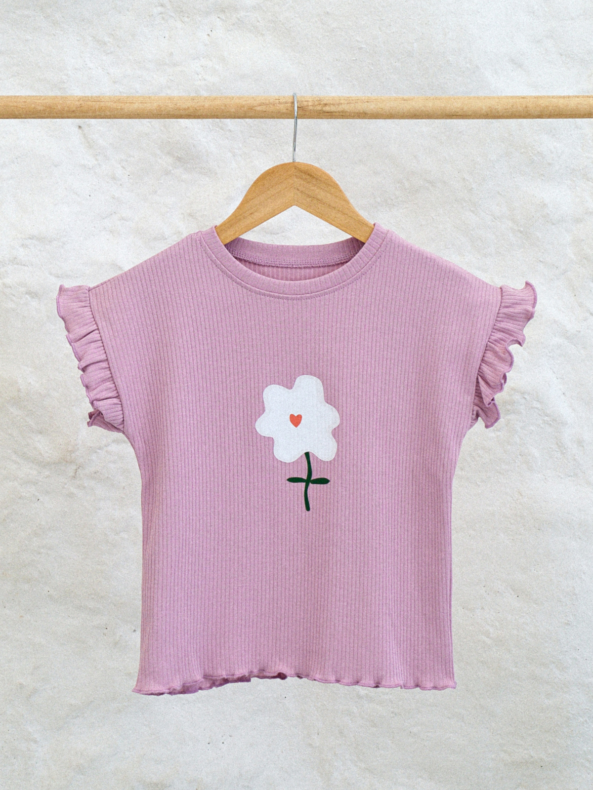 Футболка 2 шт Jelly Whale S25T05-2-FlwSage-Mauve - фото 5