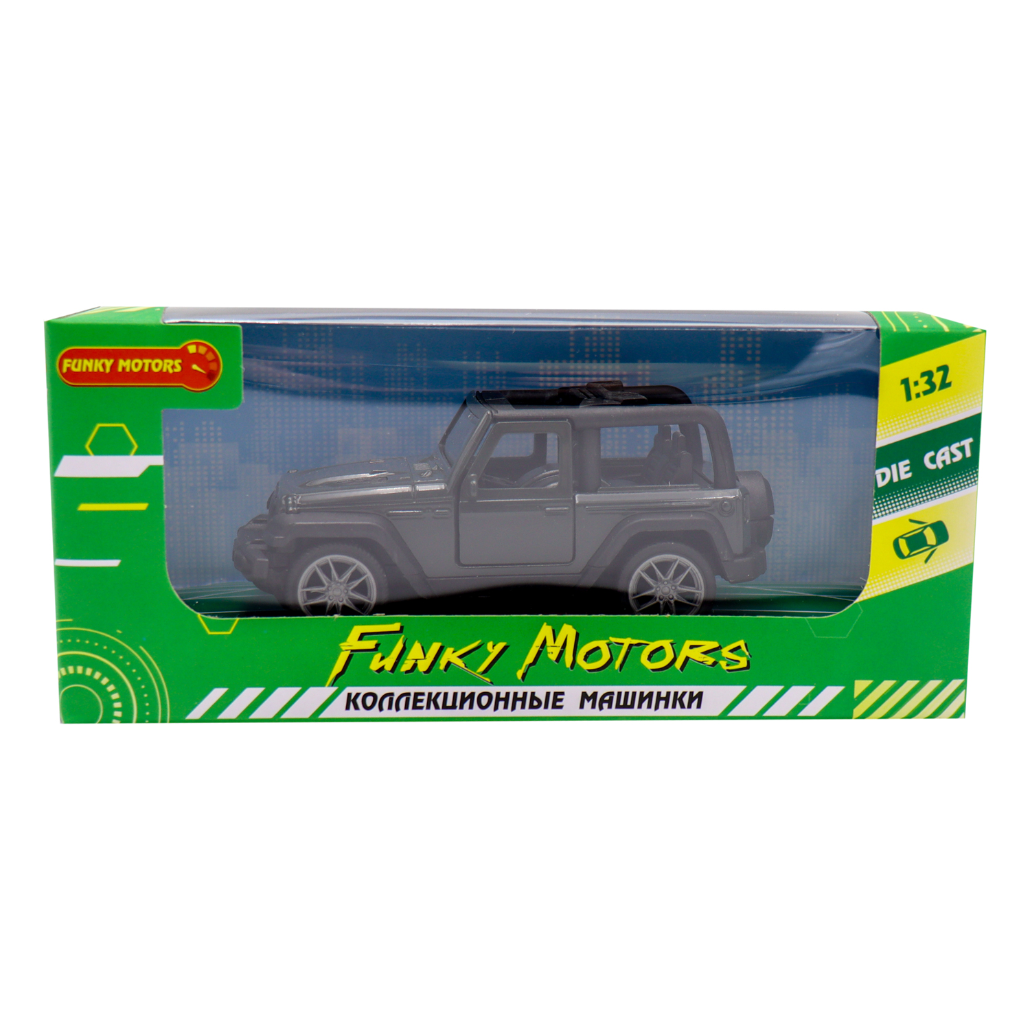 Автомобиль Funky Toys Джип Сафари 1:32 FT1101-74 - фото 3