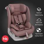 Автокресло Happy Baby Sandex 0+/1/2/3 (0-36 кг) розовый