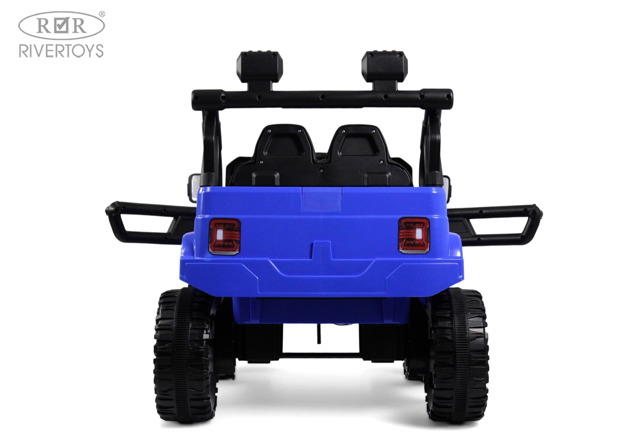 Электромобиль RIVERTOYS М101БХ-BLUE С пультом ДУ - фото 8