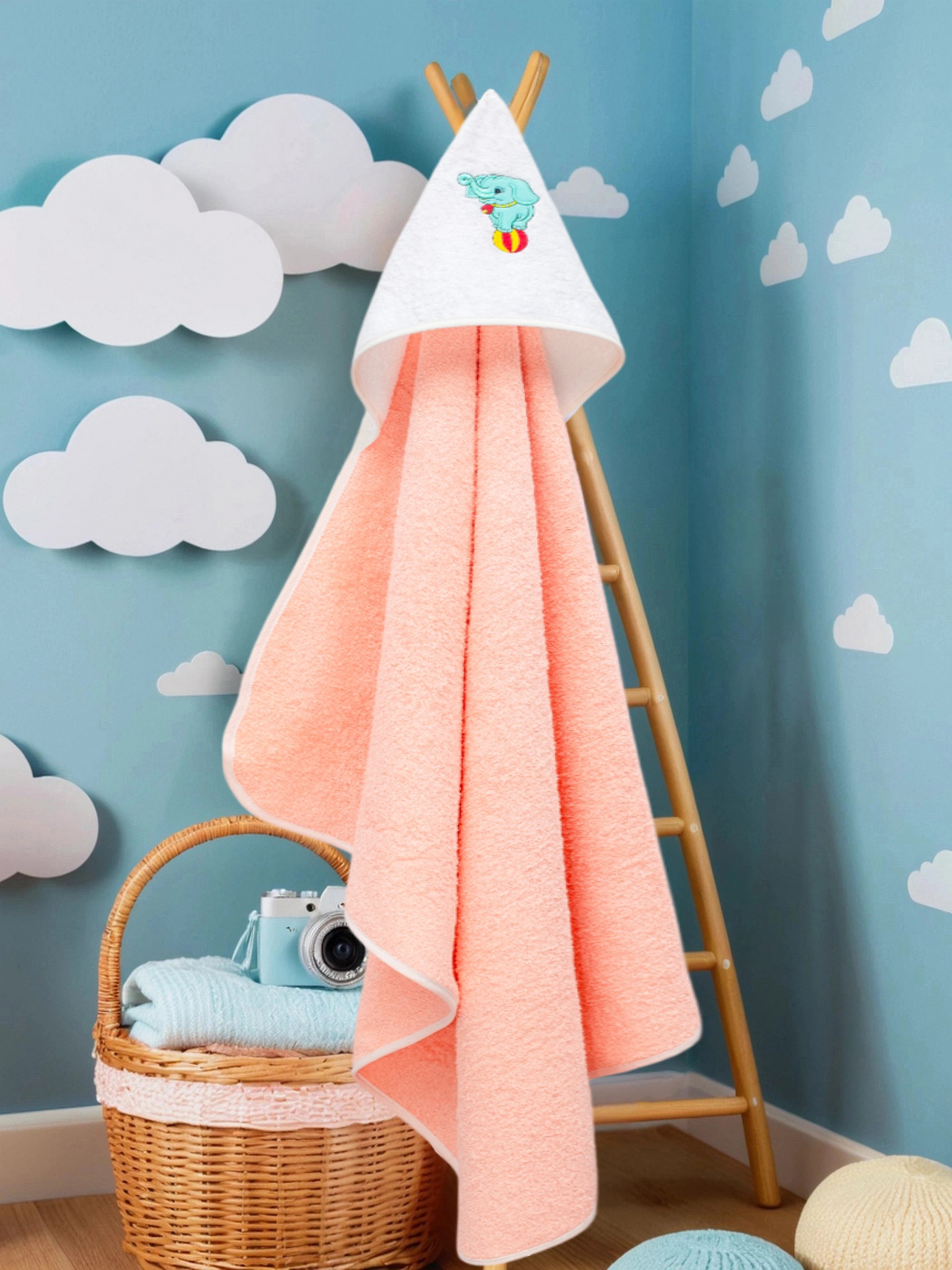 Полотенце уголок Wellness Малыш-23/00_СМ 80 x 100 см 1 шт. - фото 1