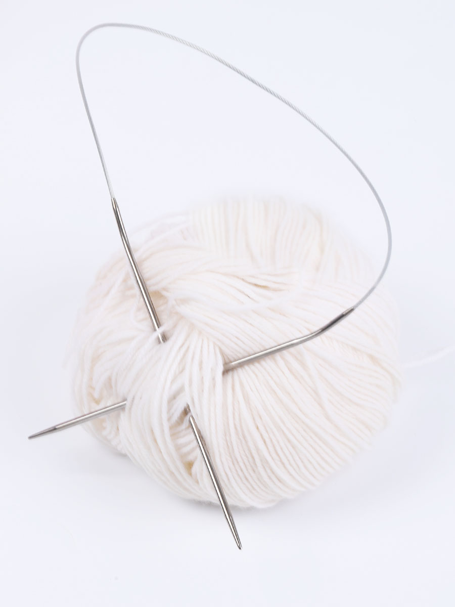 Спицы вязальные круговые Maxwell на тросиках 60-30 3,0 мм 60 см - фото 3