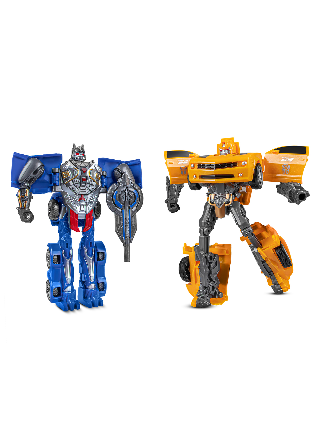 Игровой набор AUTODRIVE Роботы трансформеры Машинки - фото 28