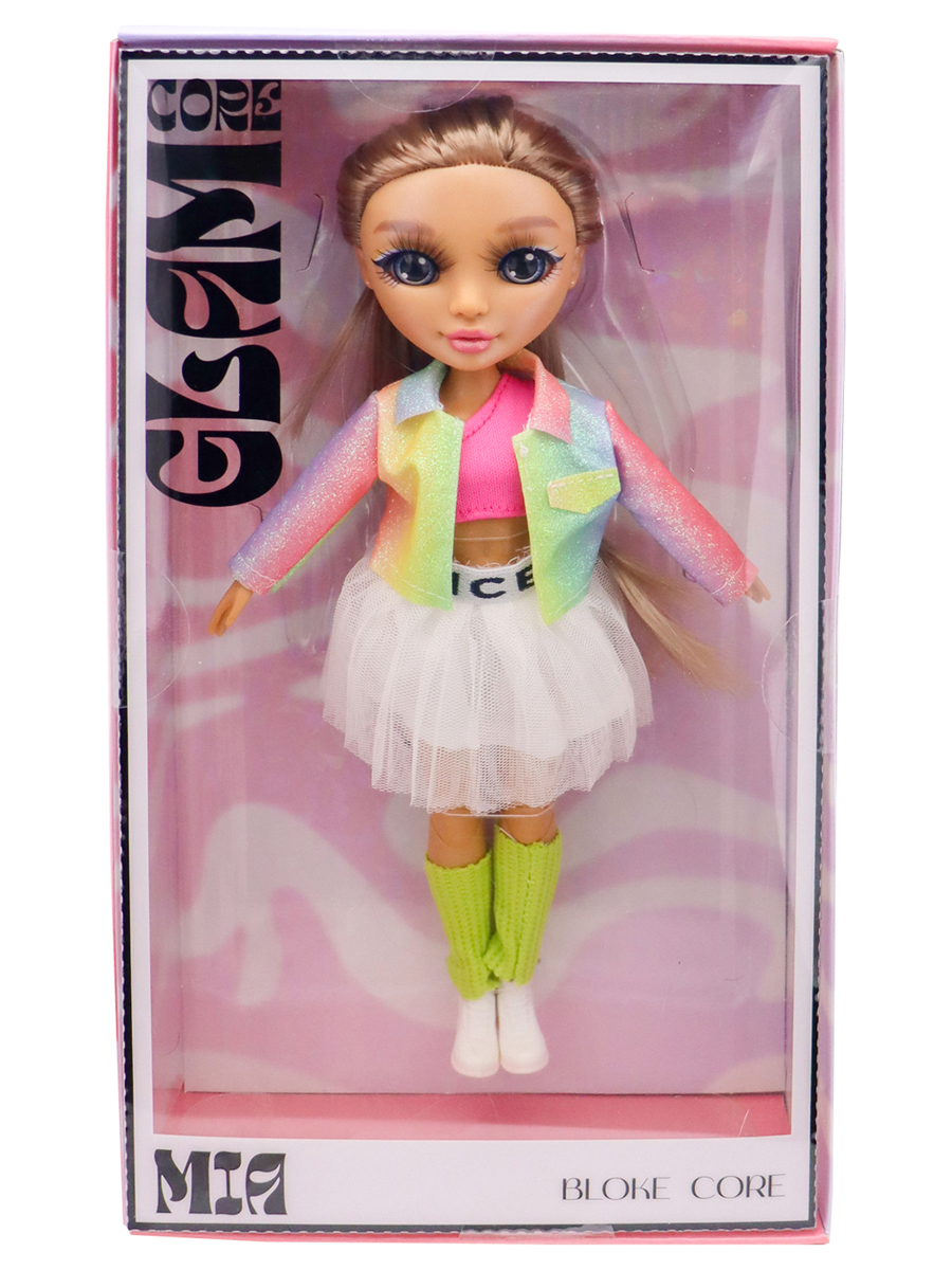 Кукла модельная Glam Core Мия высота 23 см GC2504 - фото 1