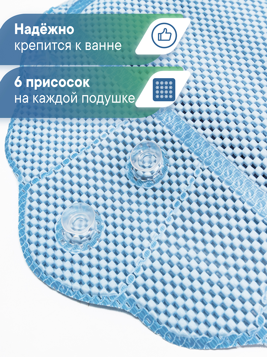Подголовник VILINA голубой - фото 3