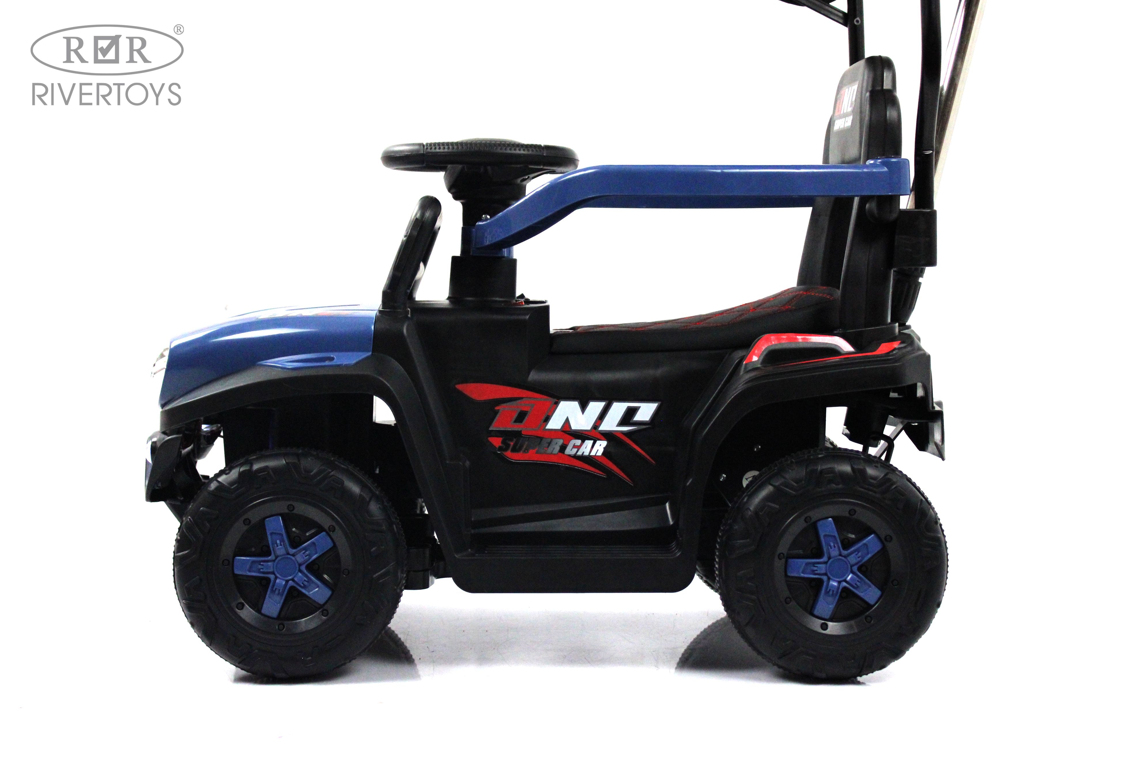 Электромобиль RIVERTOYS G005GG-BLUE С пультом ДУ - фото 10