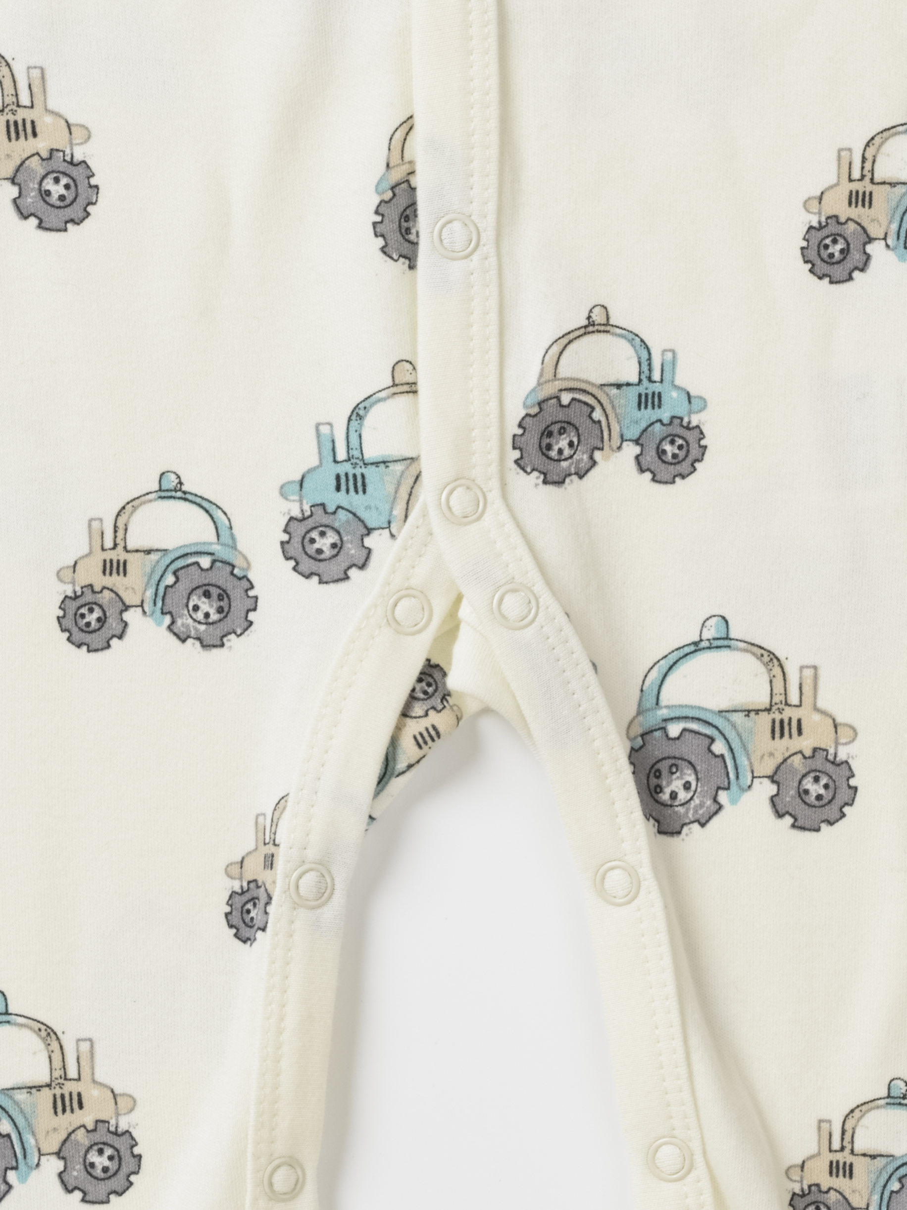 Комбинезон 2 шт artie S25B17K2-1492M/Молочный-бирюзовый - фото 4