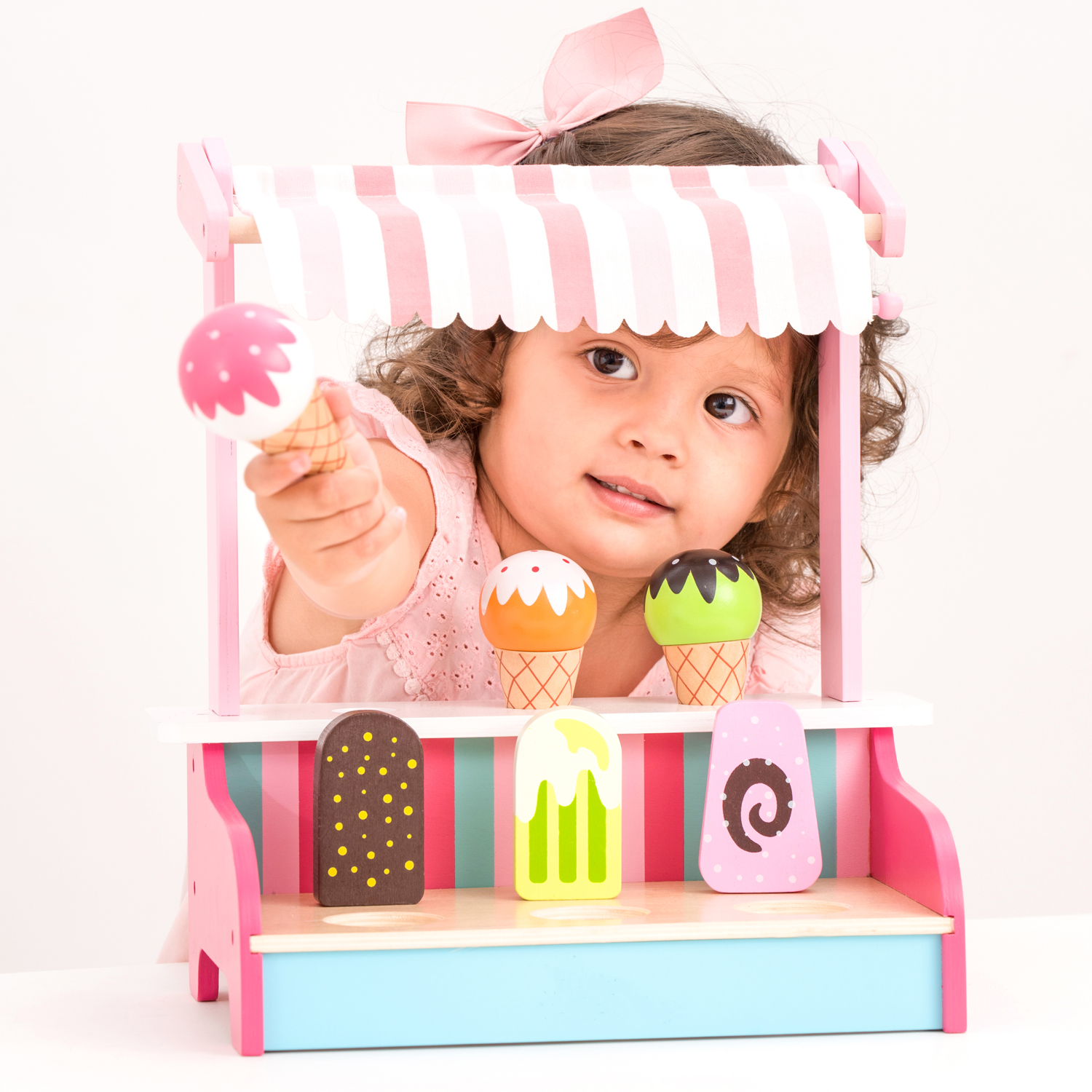 Игровой набор New Classic Toys продукты, прилавок - фото 8