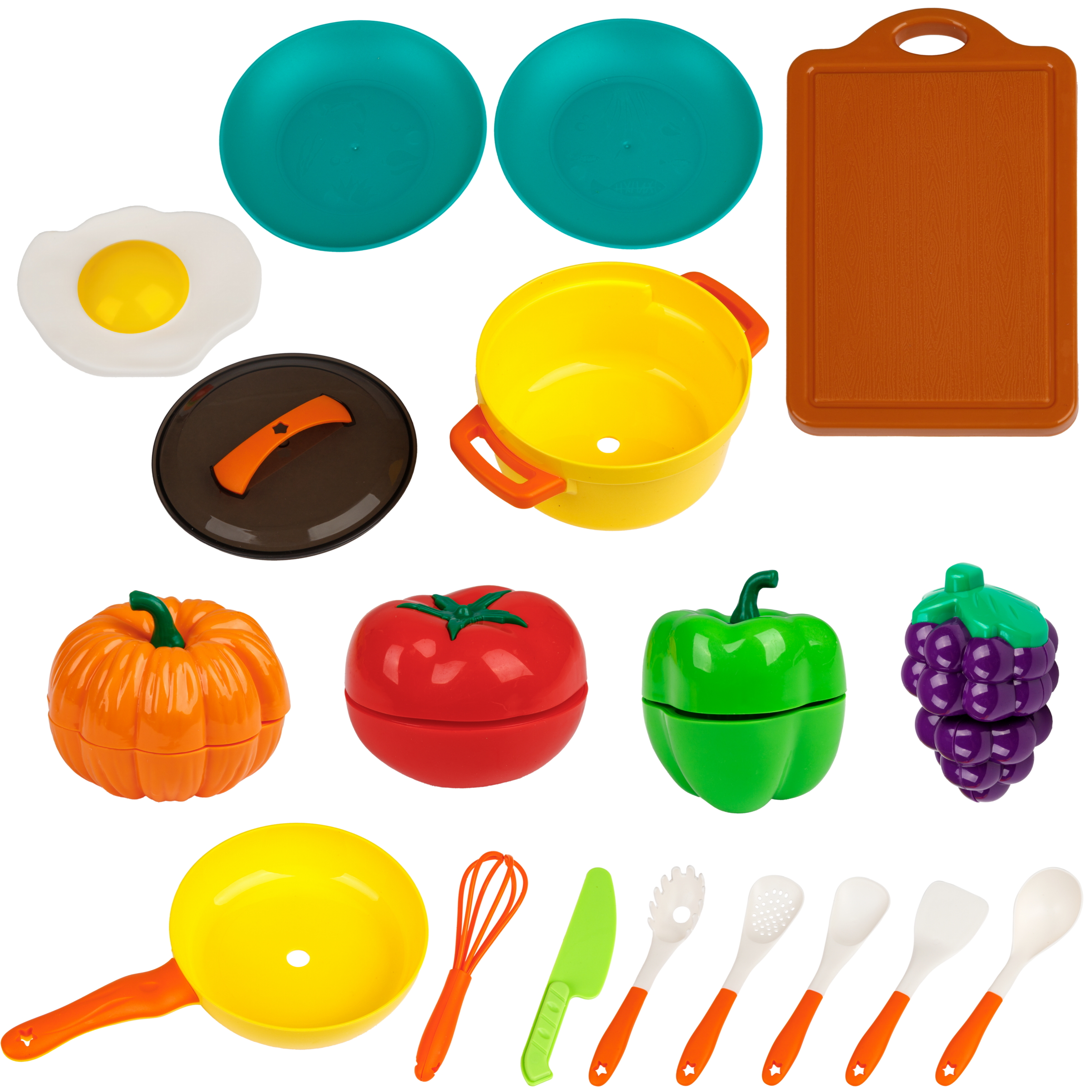 Игрушка 1TOY посуда, продукты 17 предм. - фото 9