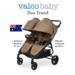 Коляска прогулочная для двойни Valco baby Snap Duo Trend /Cappuccino коричневый