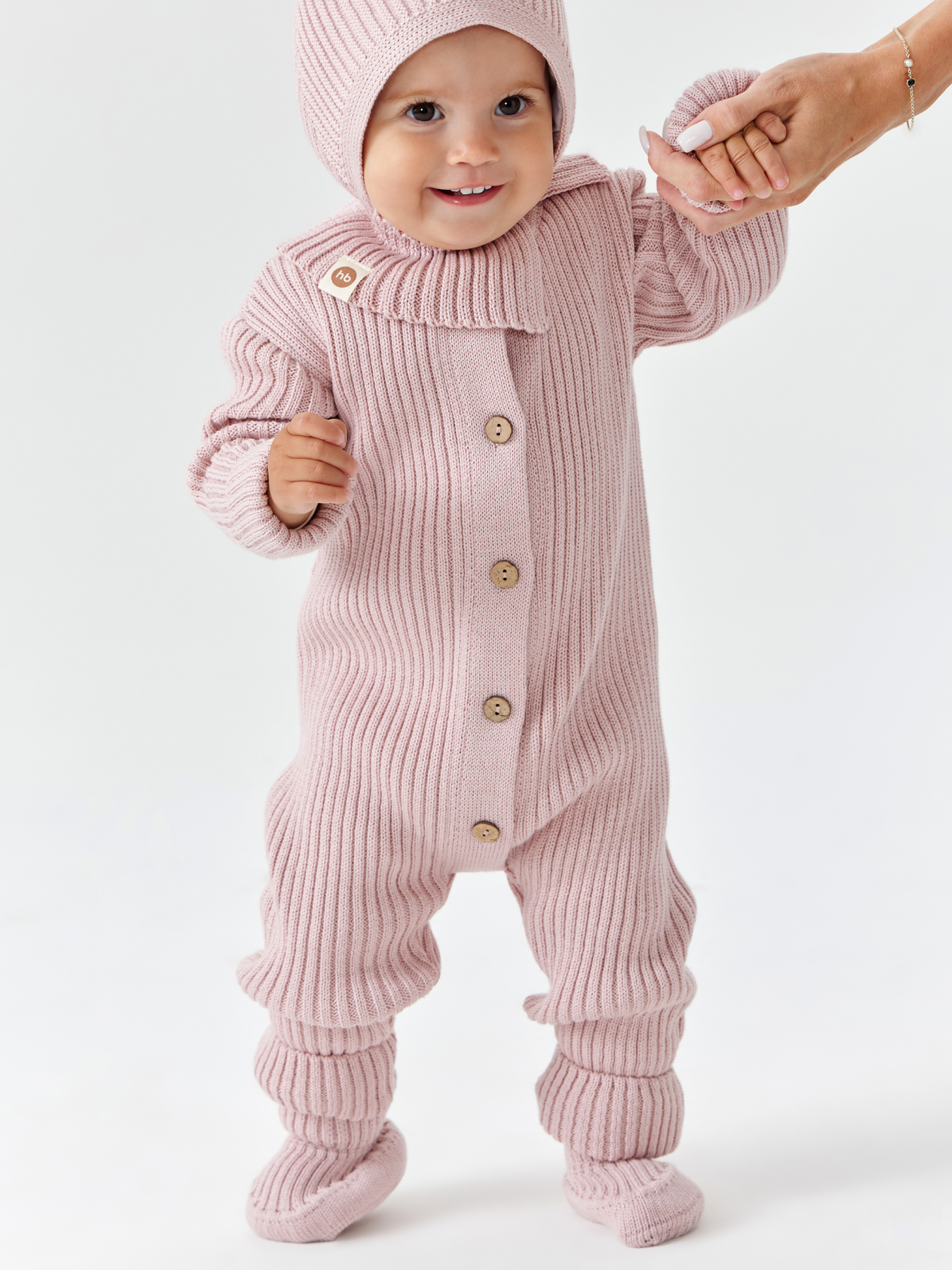 Комбинезон Happy Baby 88518_pink - фото 2