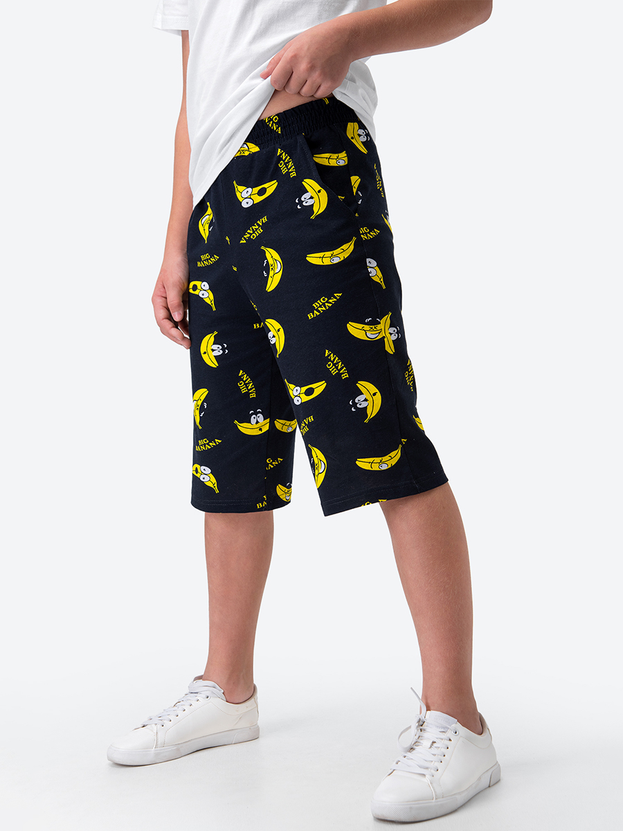 Шорты HappyFox HF037SPbanana.т.синий - фото 1