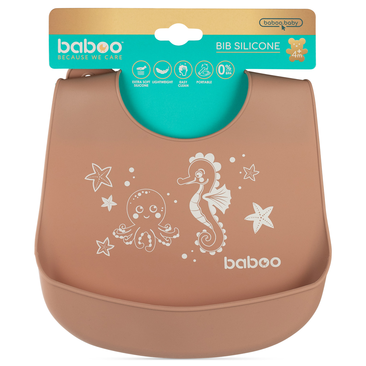 Нагрудник BABOO пластик - фото 5