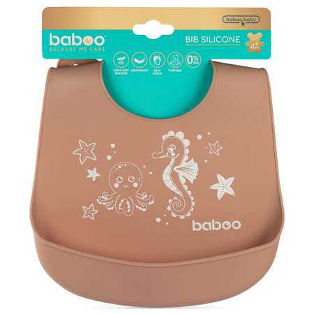 Нагрудник BABOO пластик