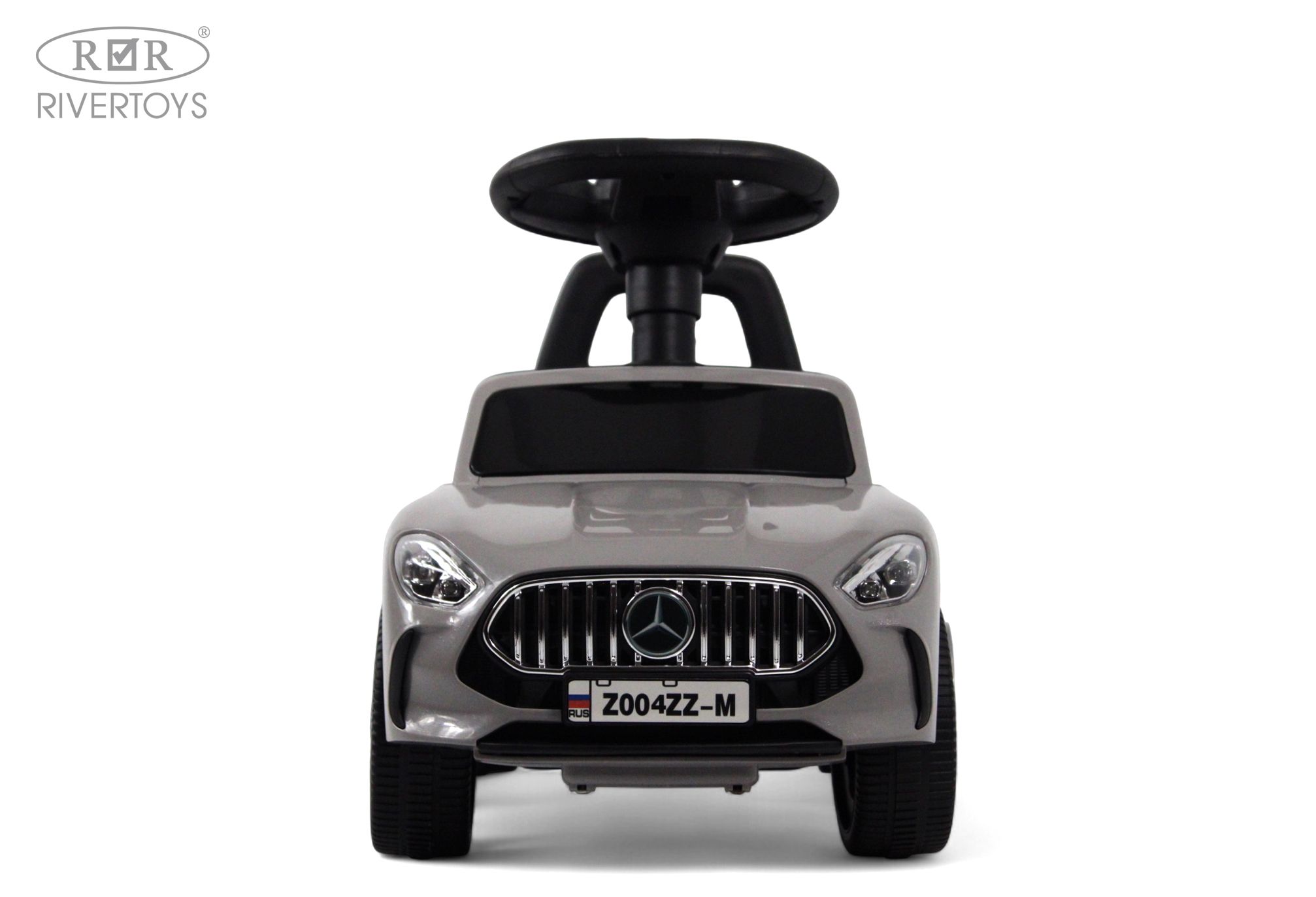 Каталка RIVERTOYS Z004ZZ-M-GREY серый - фото 2