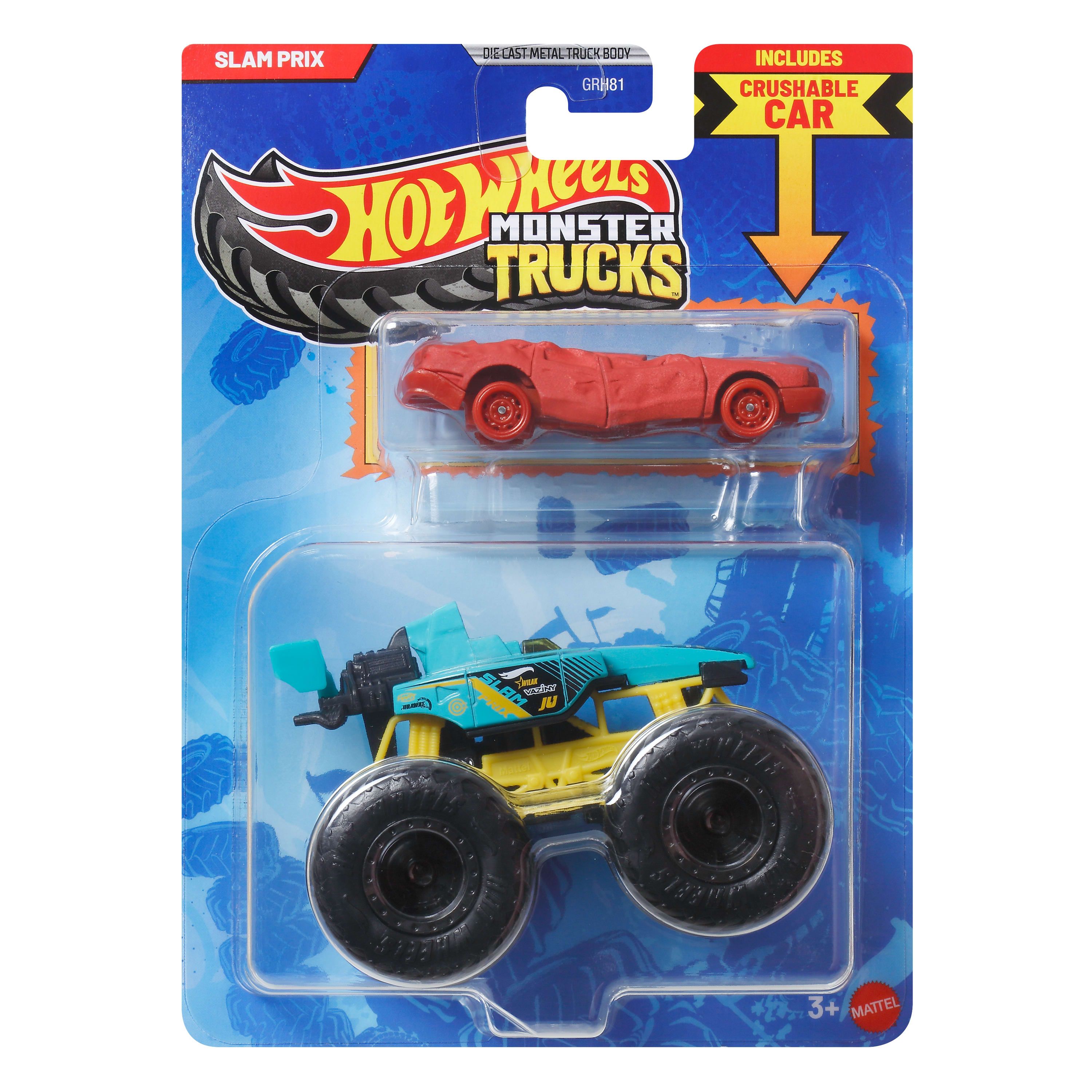 Монстр-трак Hot Wheels Slam Prix GRH81/JJT57 - фото 6