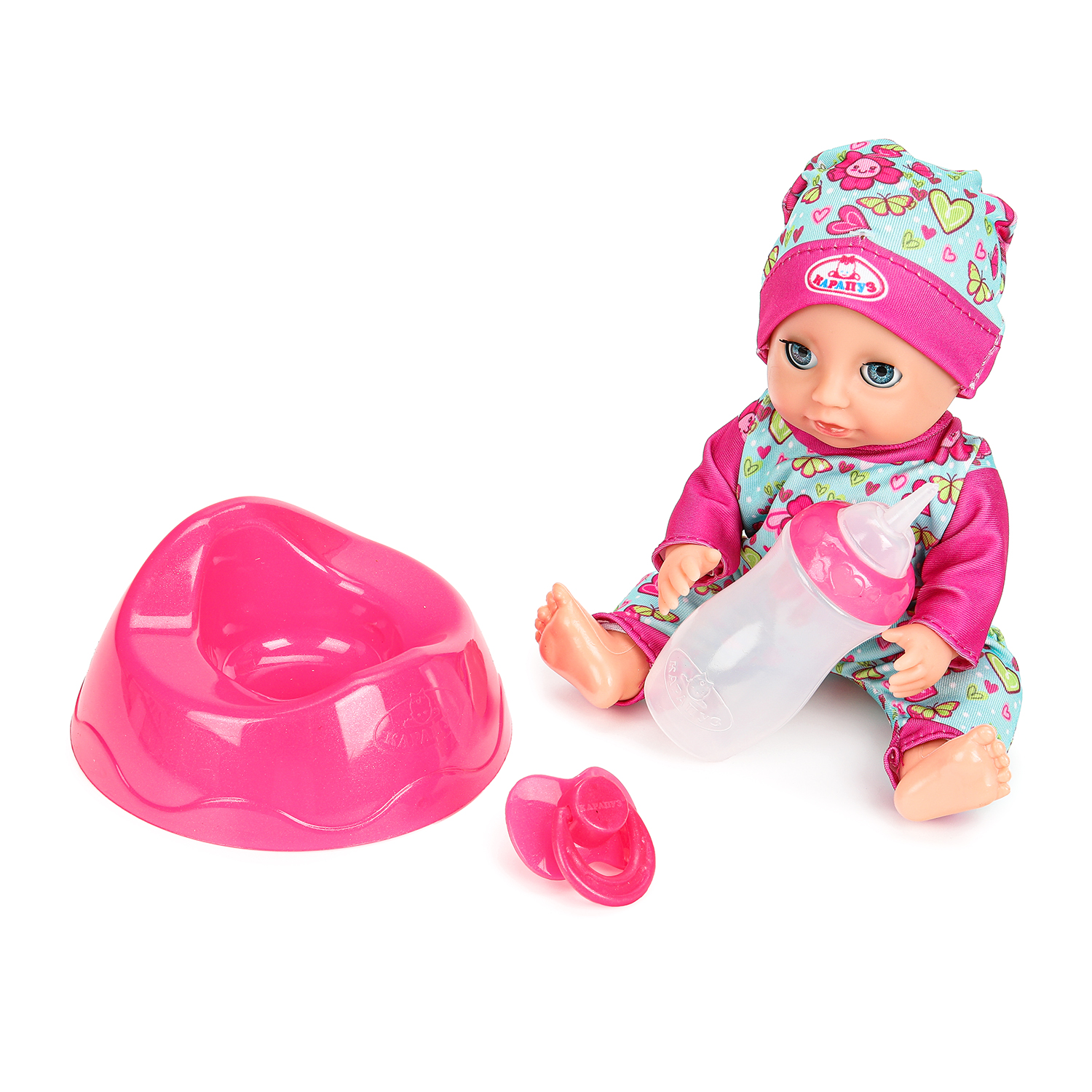 Кукла пупс Карапуз высота 20 см 393481 - фото 2