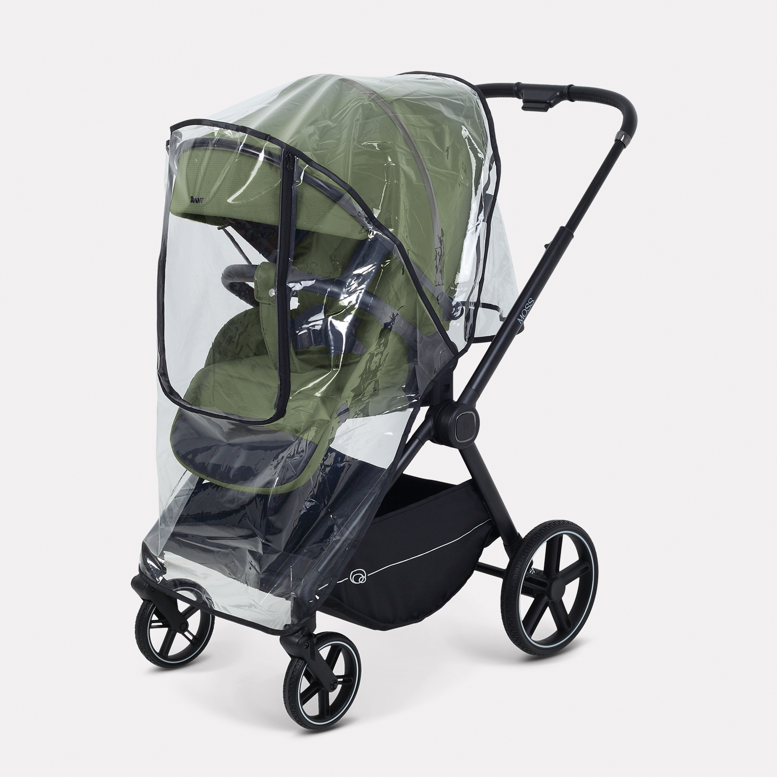 Коляска прогулочная Rant Moss зеленый - фото 9