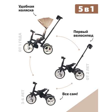 Трехколесный велосипед Moby kids 10 дюймов