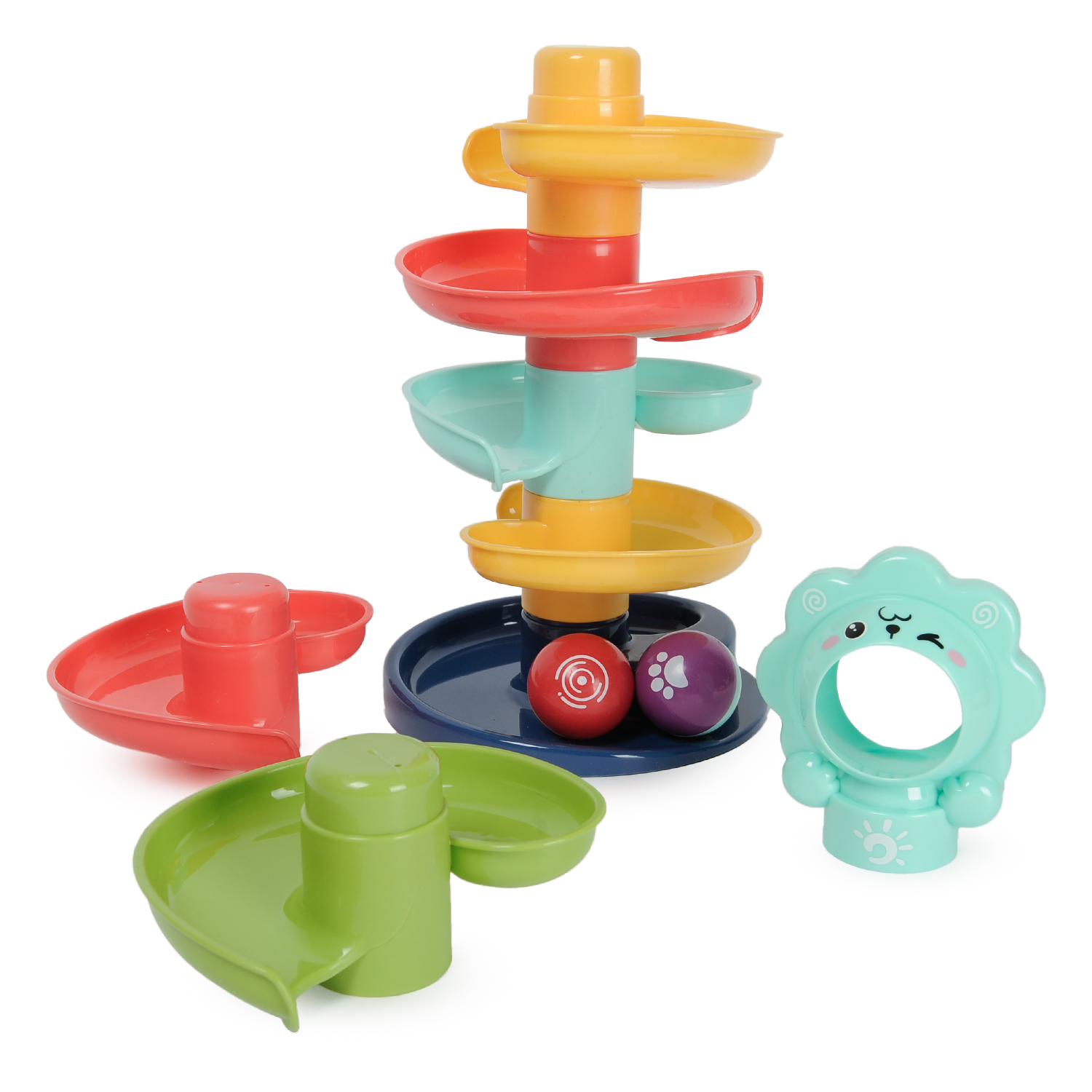 Игрушка BabyGo развивающий центр Лабиринт с шариками - фото 2
