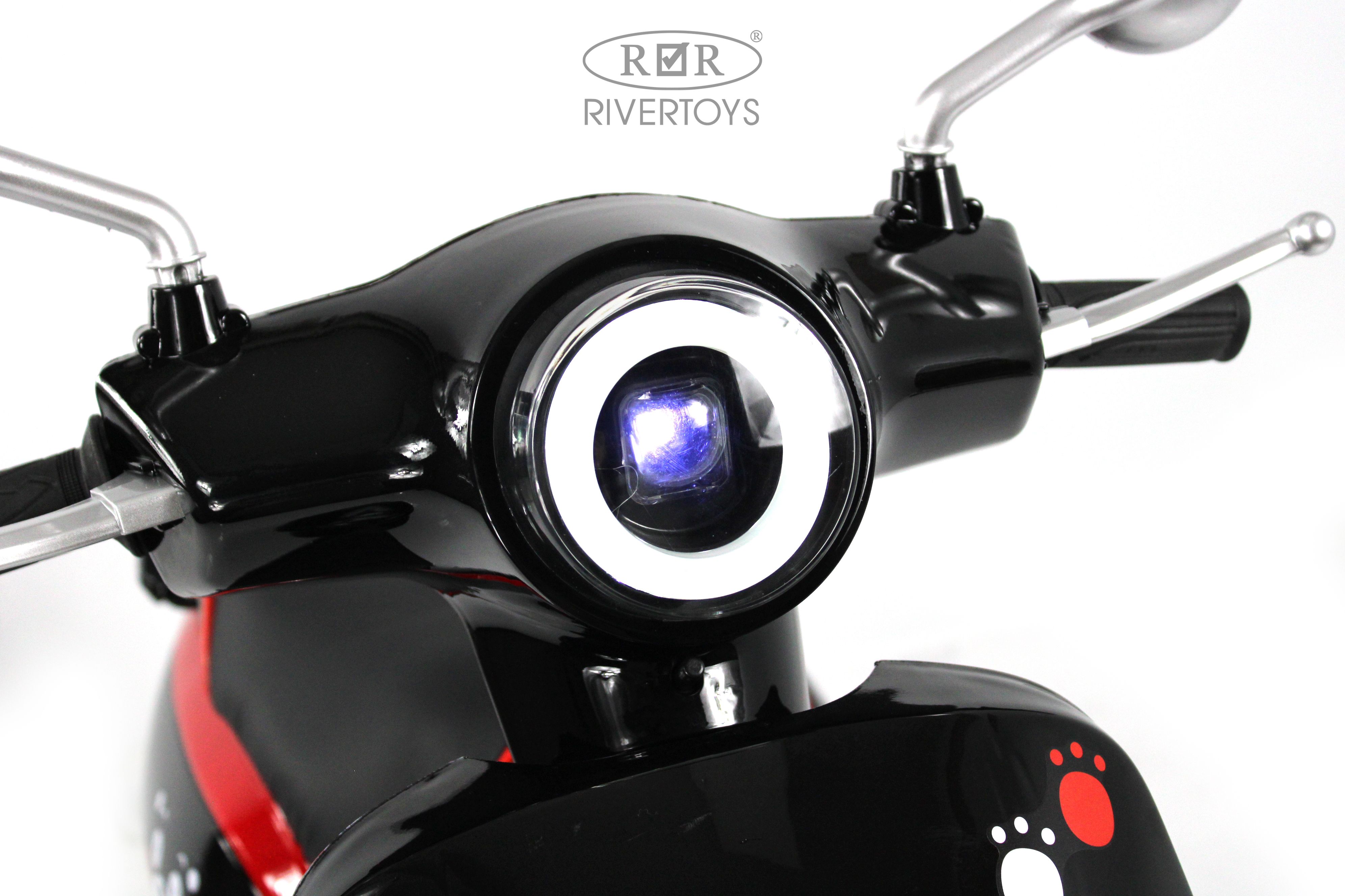 Электромобиль RIVERTOYS Z555ZZ-BLACK - фото 16