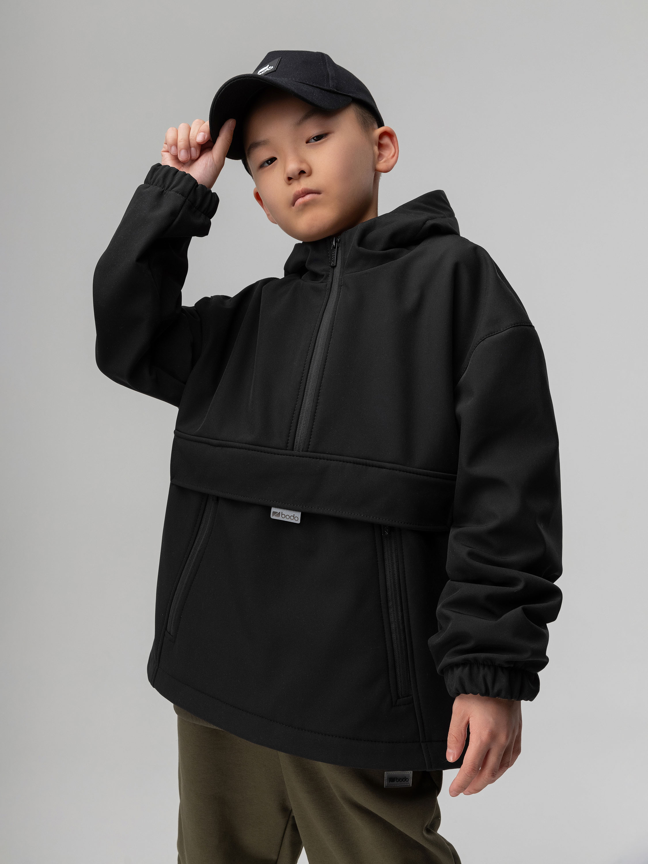 Ветровка Bodo 49-13U_черный - фото 2