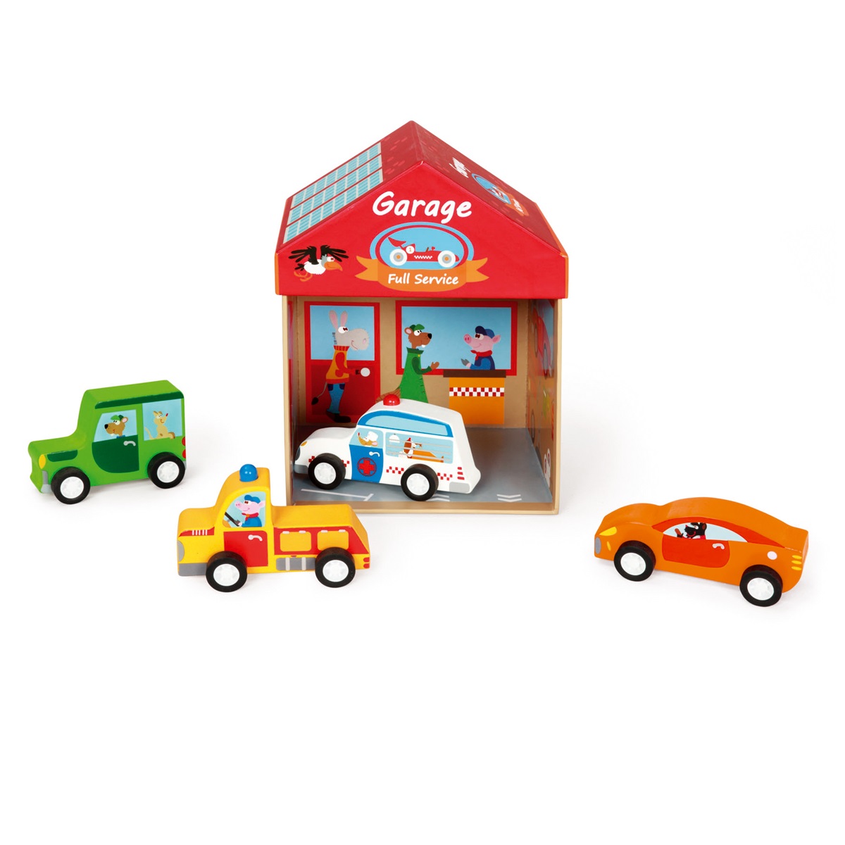 Игрушка Scratch Гараж - фото 1