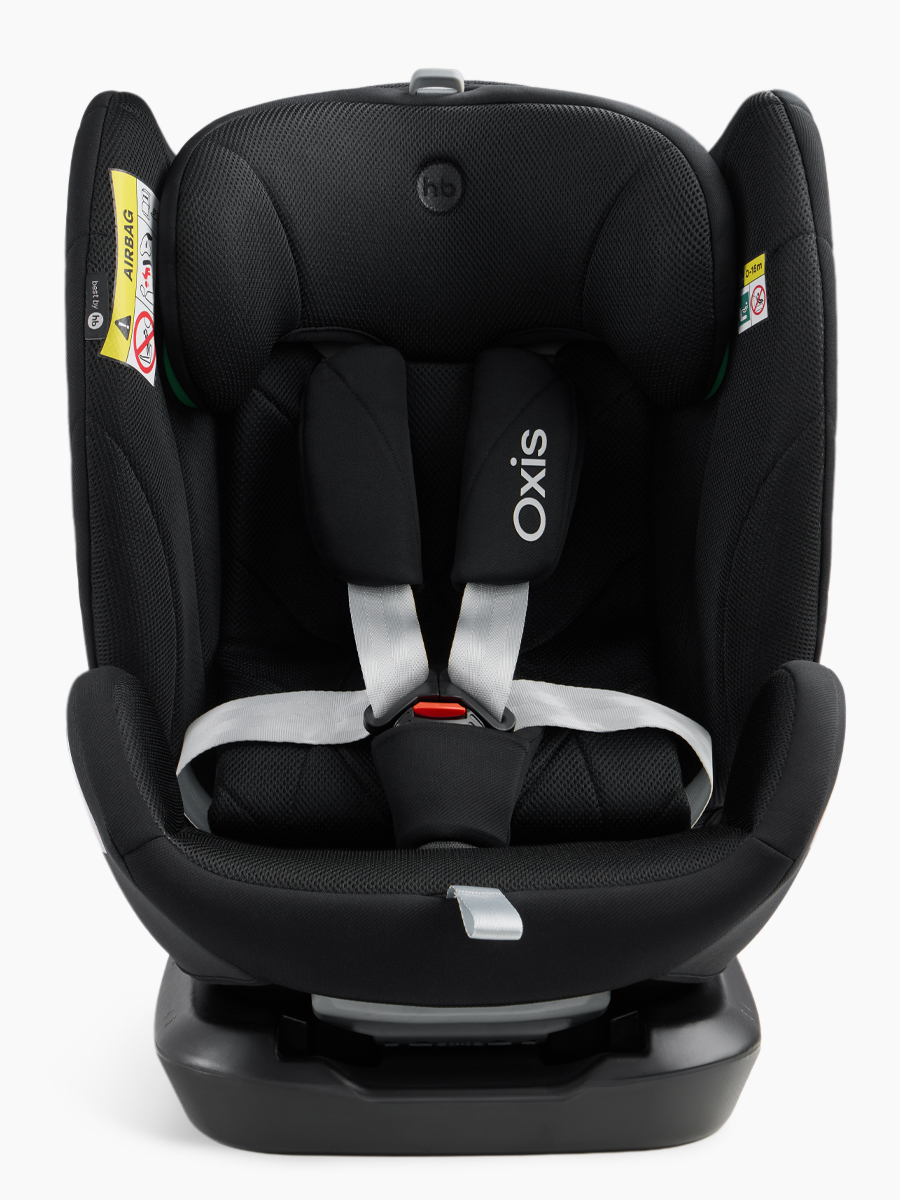 Автокресло Happy Baby Oxis 0+/1/2/3 (0-36 кг) черный - фото 4