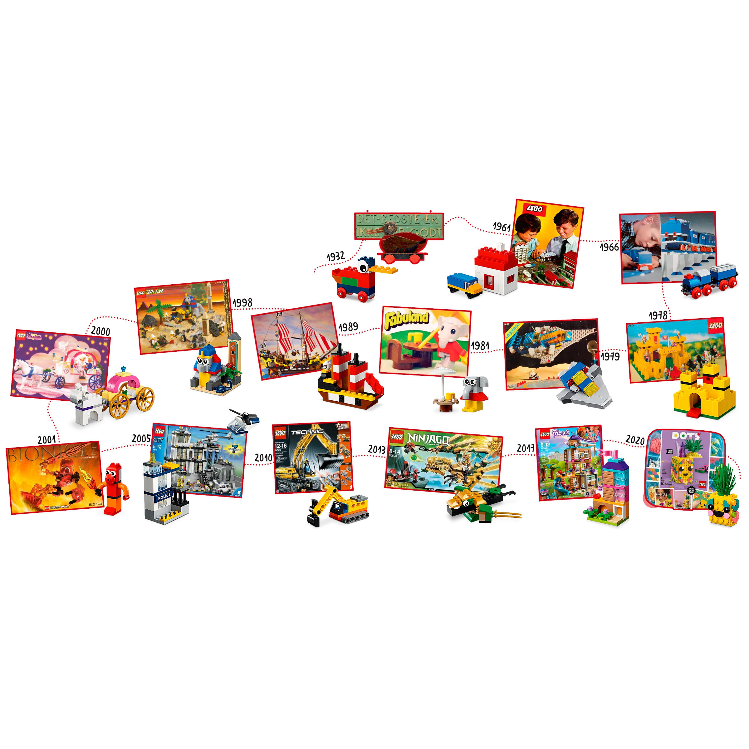 Конструктор LEGO Classic 90 лет 1100 дет. - фото 5